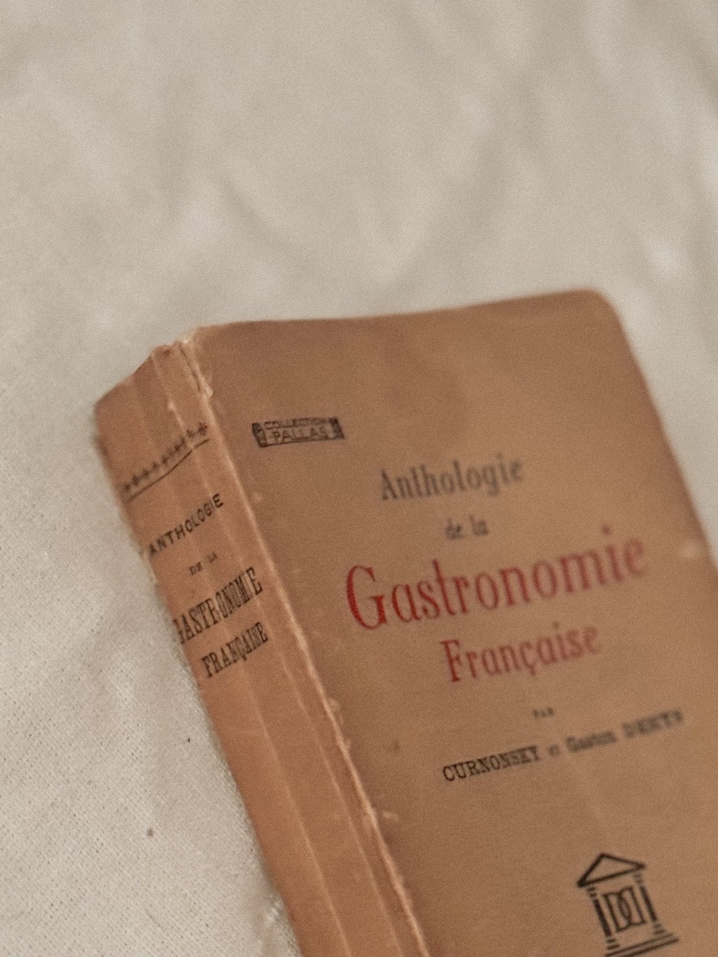 Anthologie de la Gastronomie Française, 1936