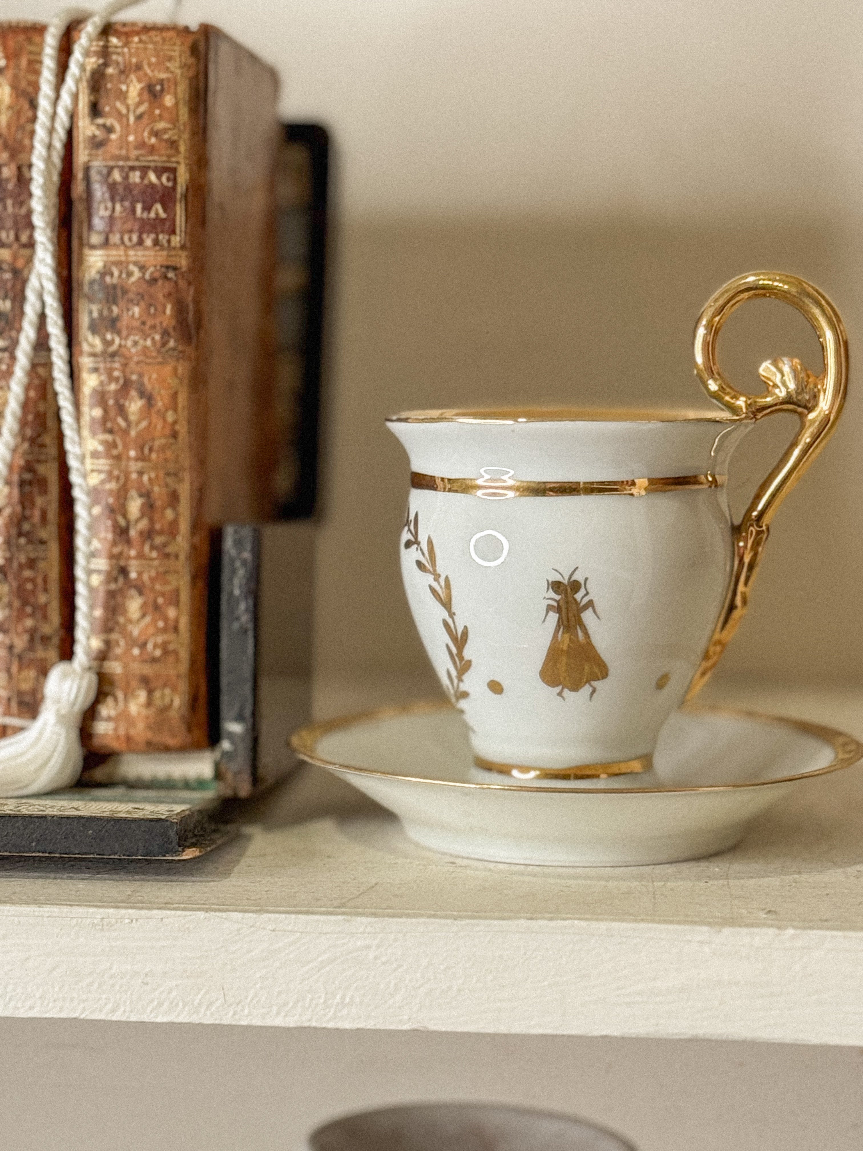 Vintage Limoges cup and saucer