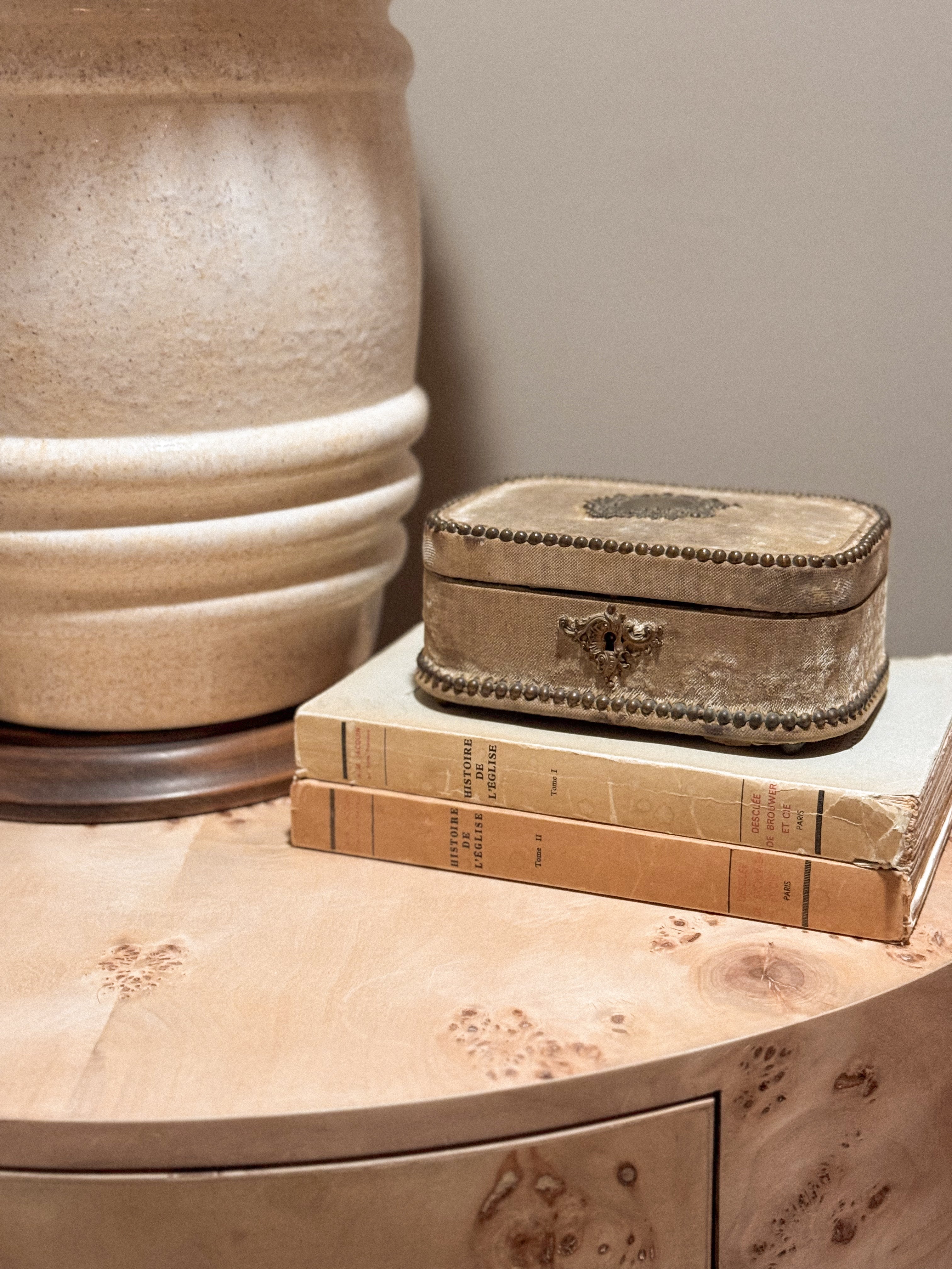 Napoléon III French Velvet Box