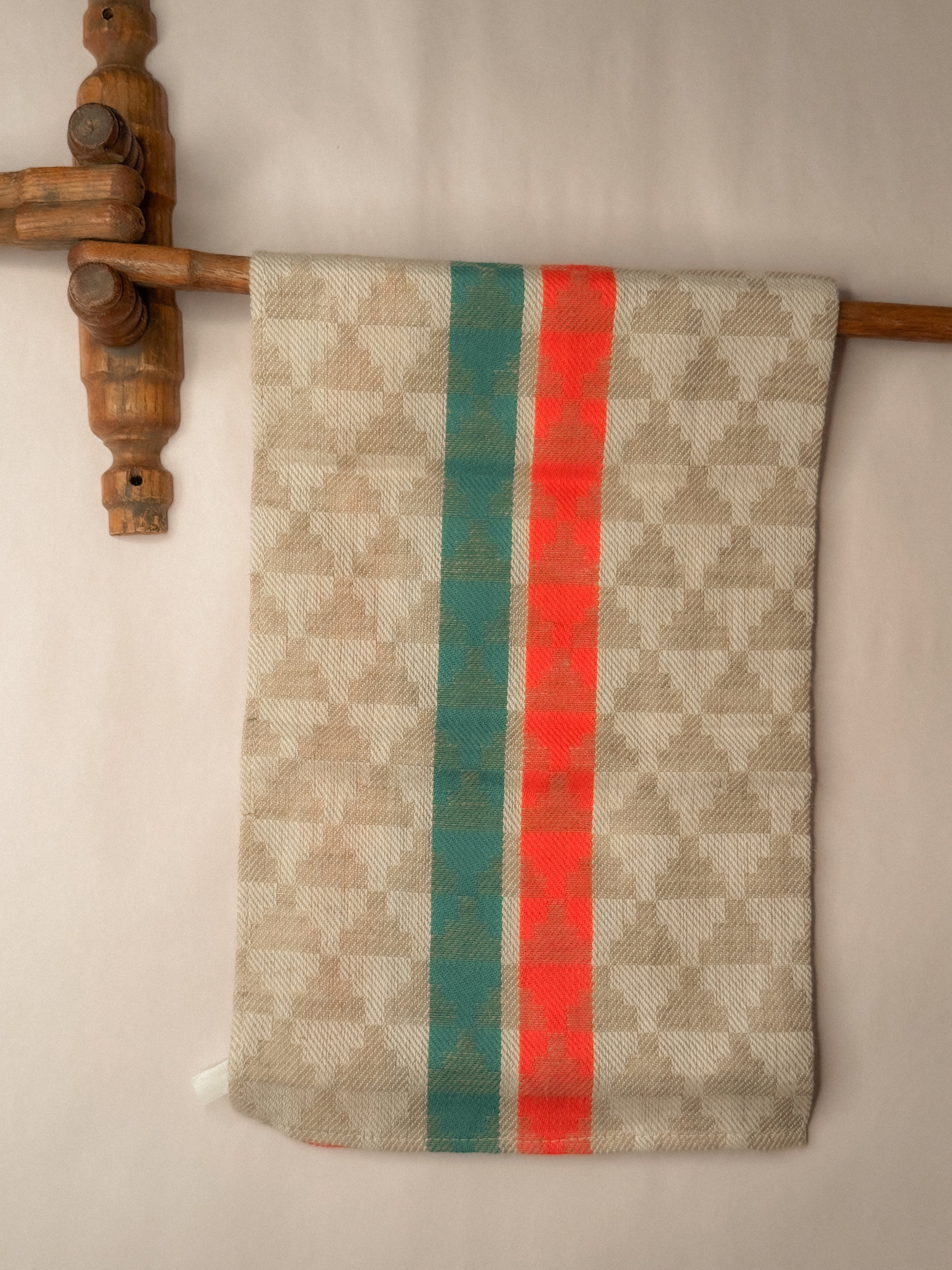 Vintage French Jacquard Torchon