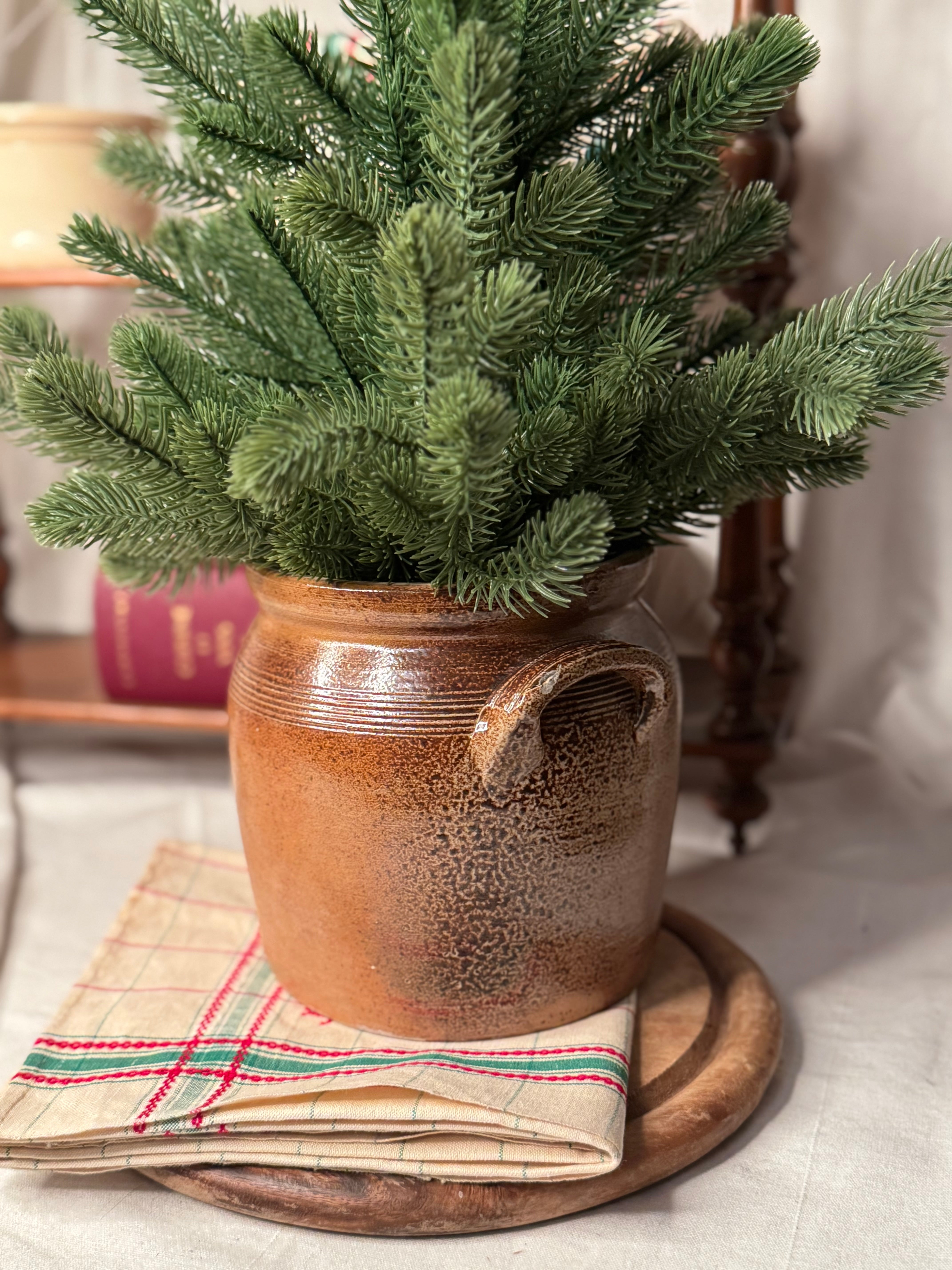 French Stoneware Pot En Grès