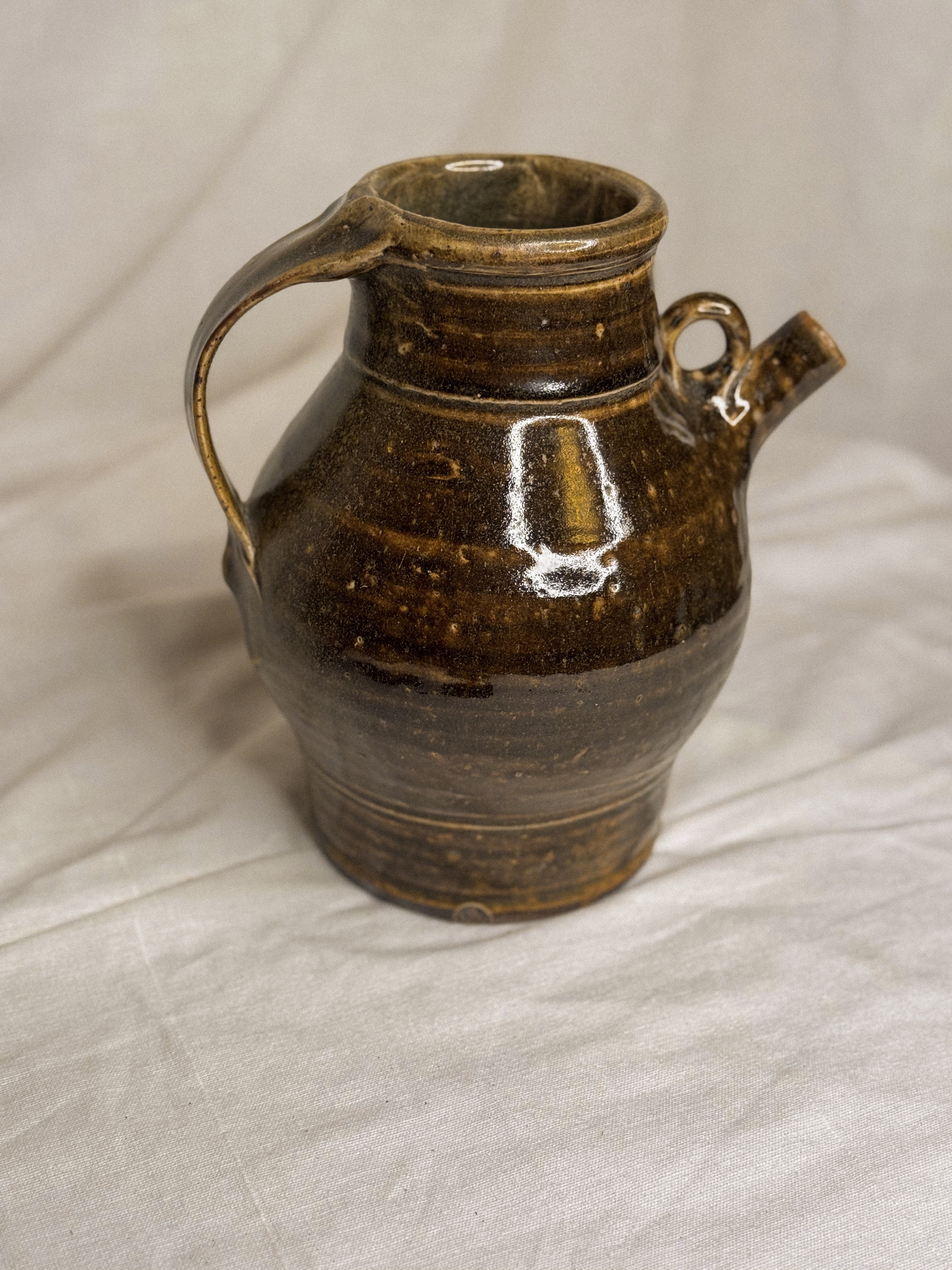 Vintage Stoneware Pitcher