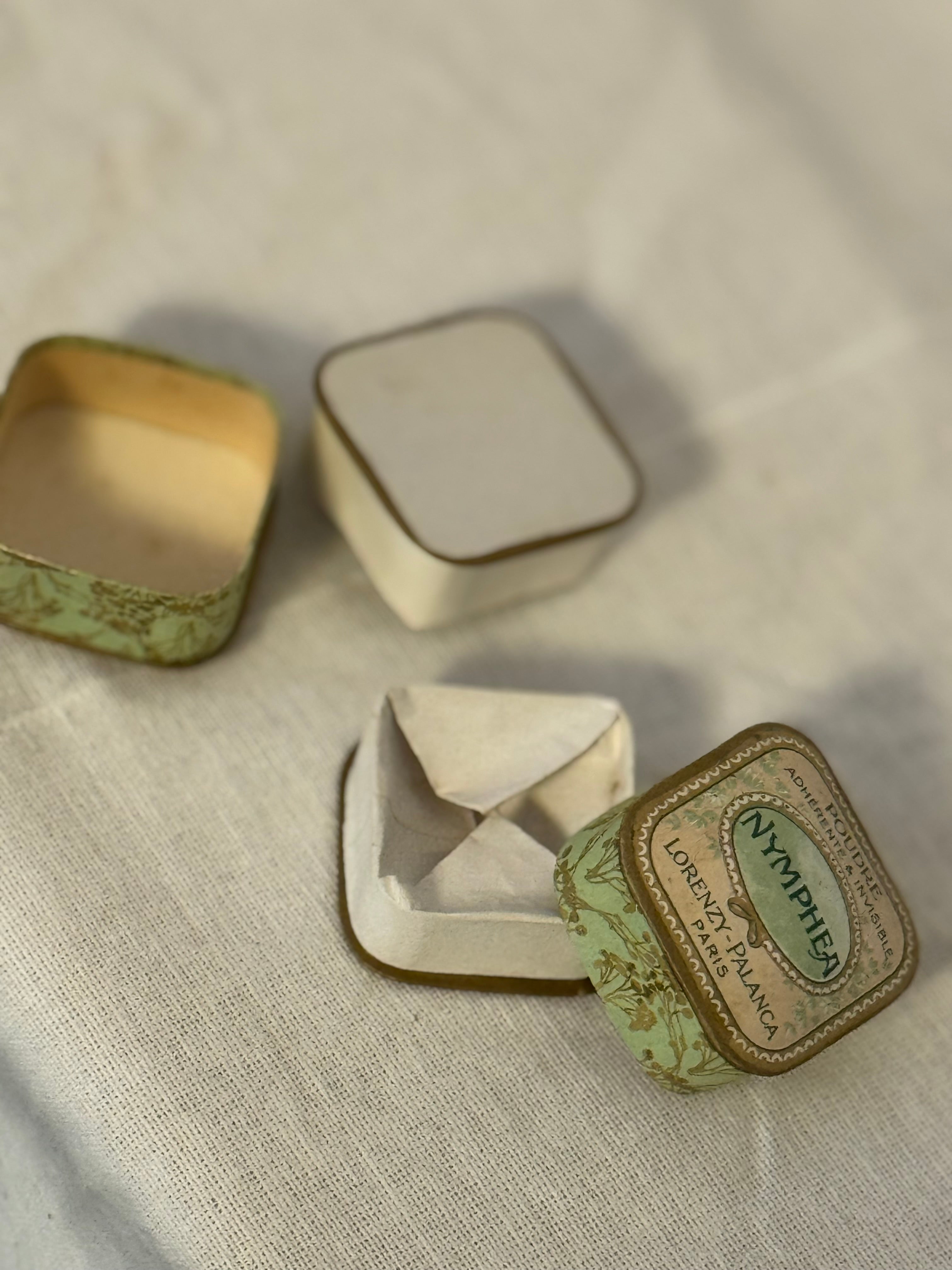 Vintage French Face Powder Box