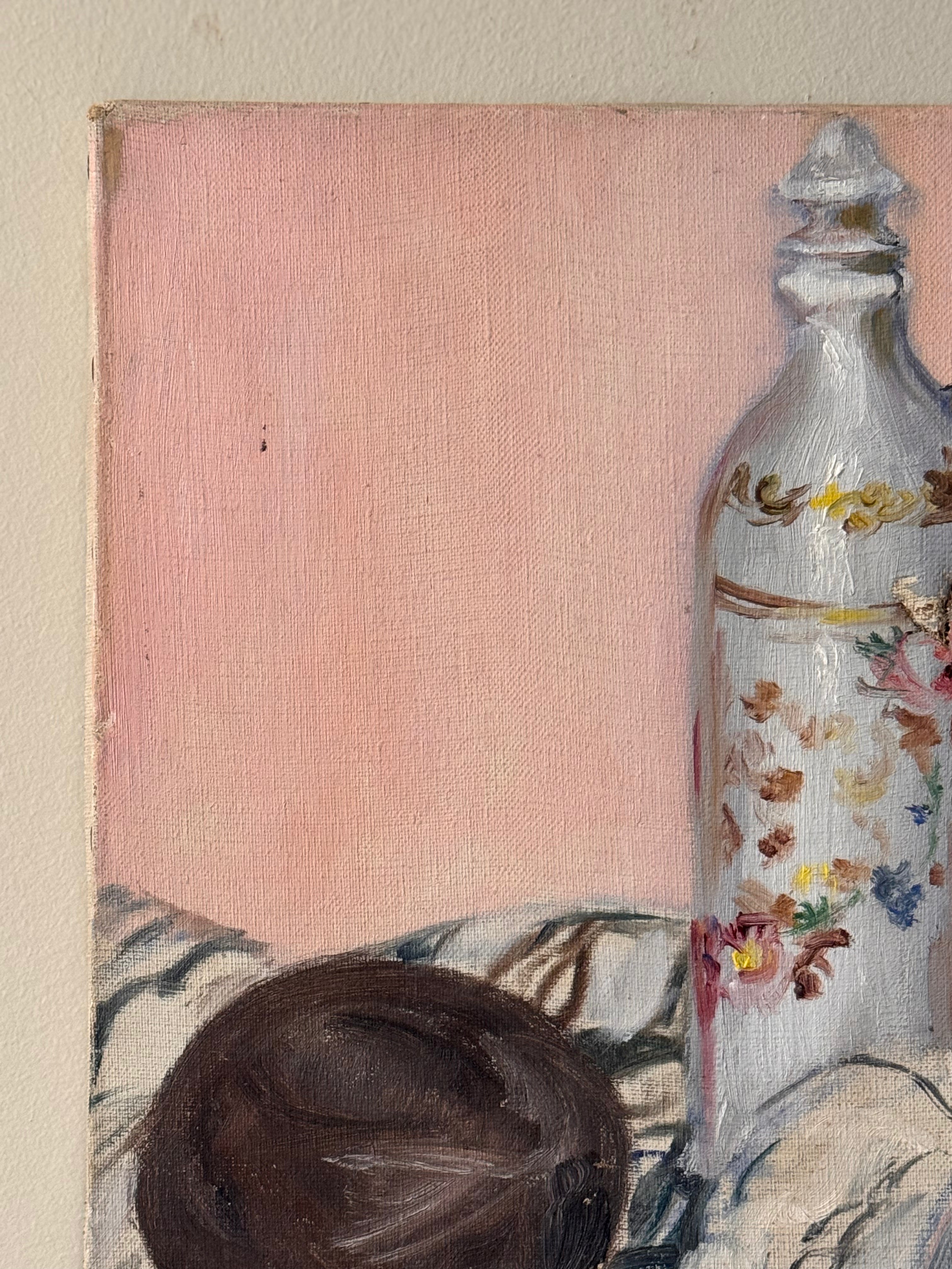 Nature morte au pichet fleuri