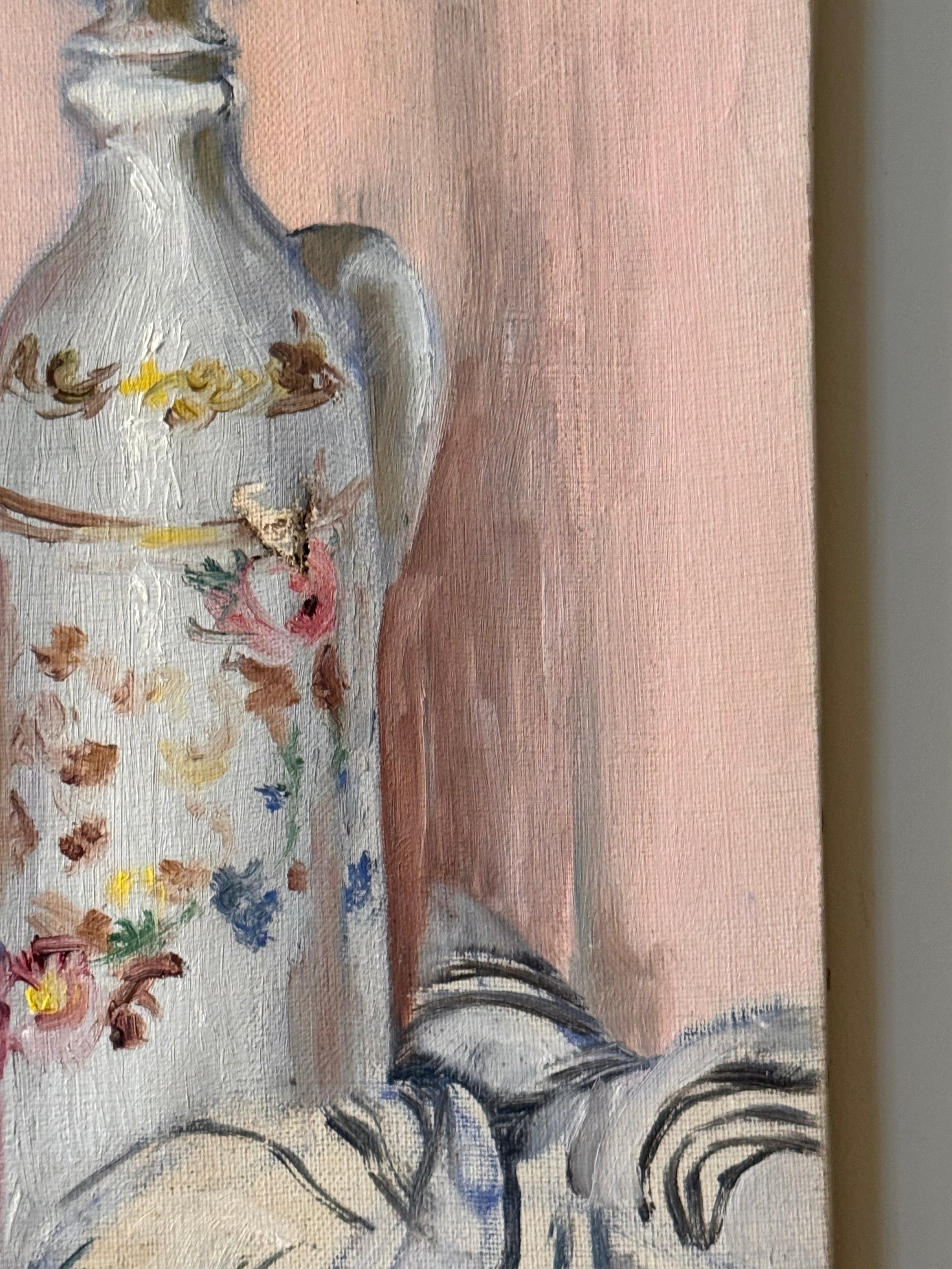 Nature morte au pichet fleuri