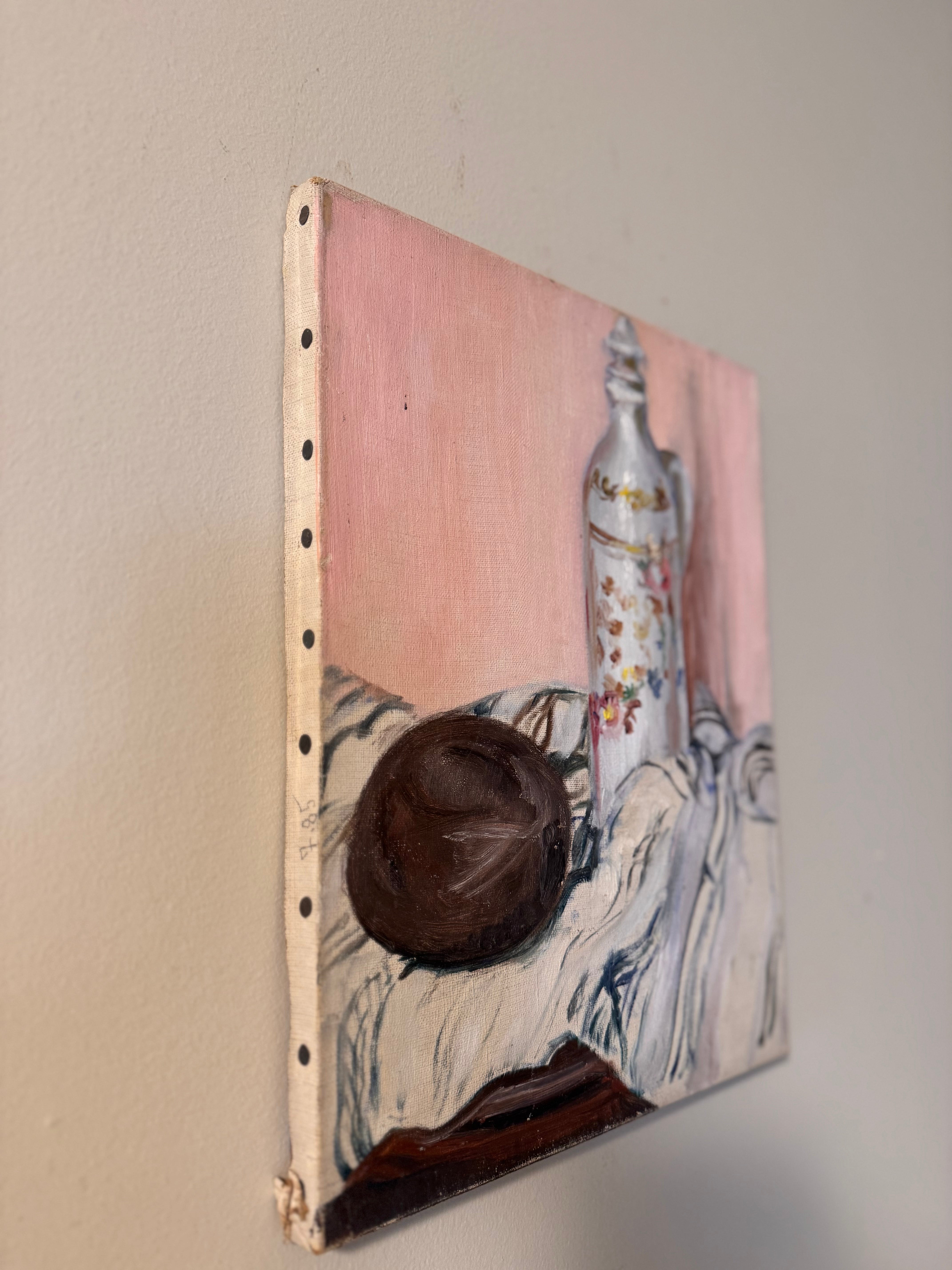 Nature morte au pichet fleuri