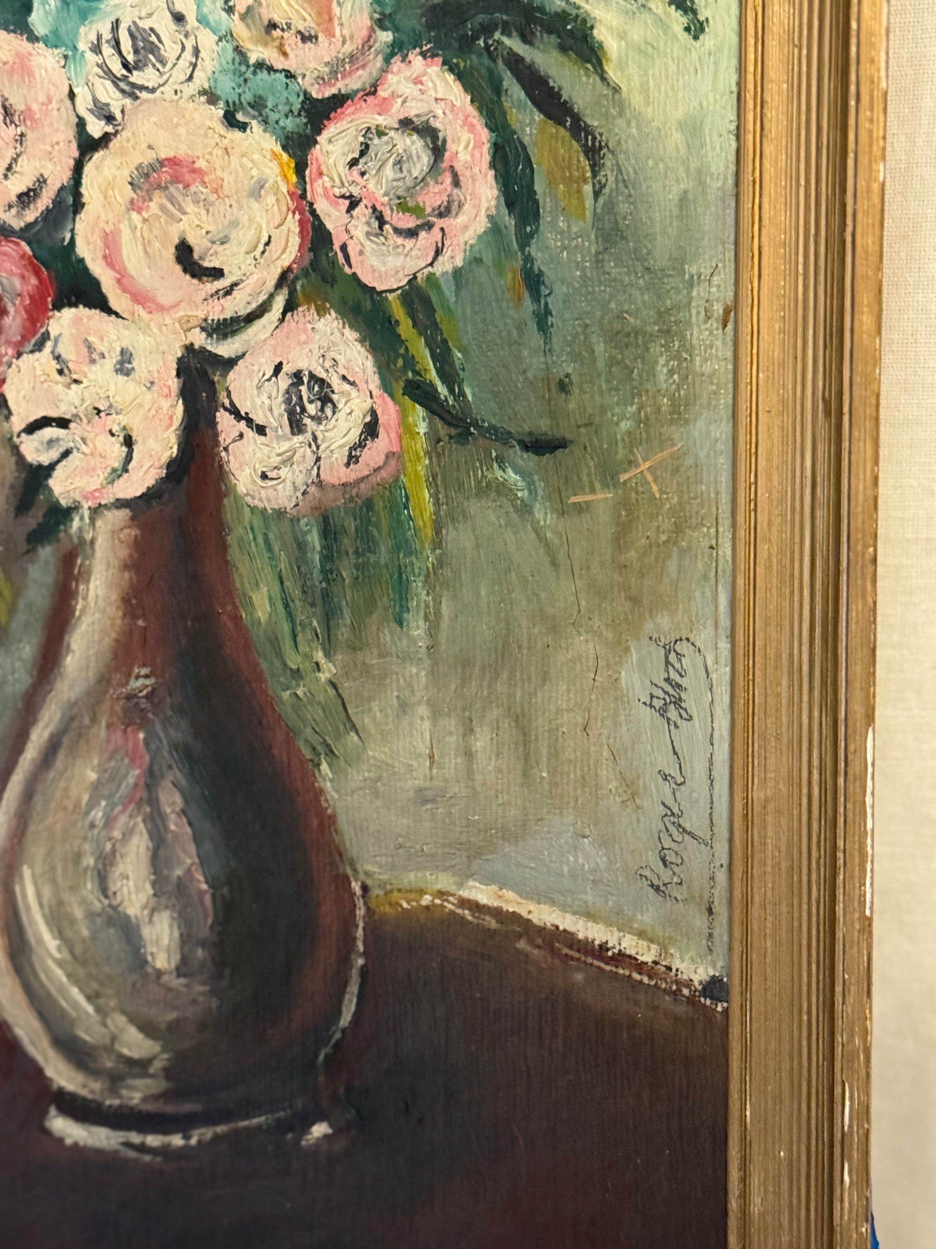 Mid-Century French Floral Still Life