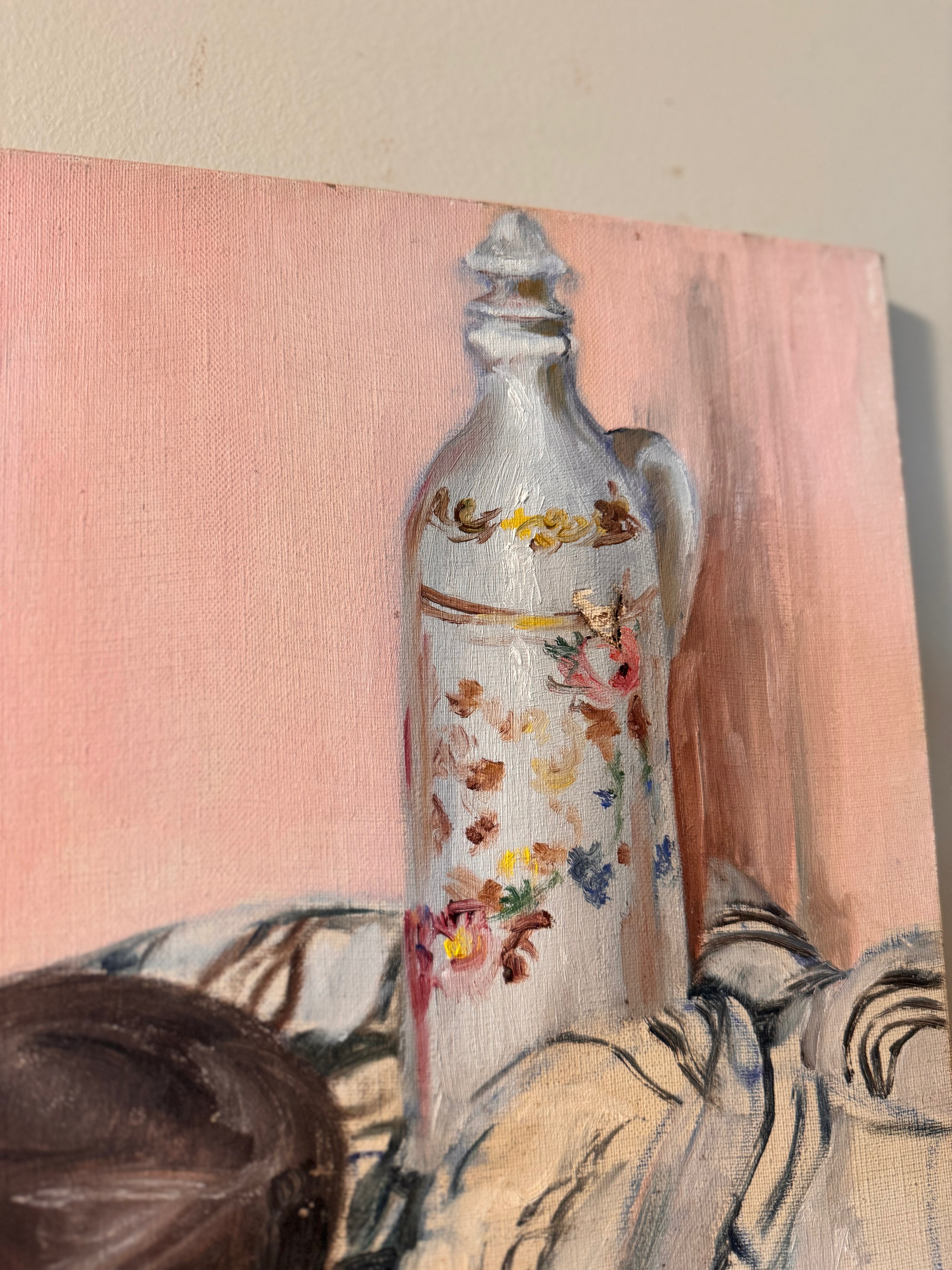 Nature morte au pichet fleuri