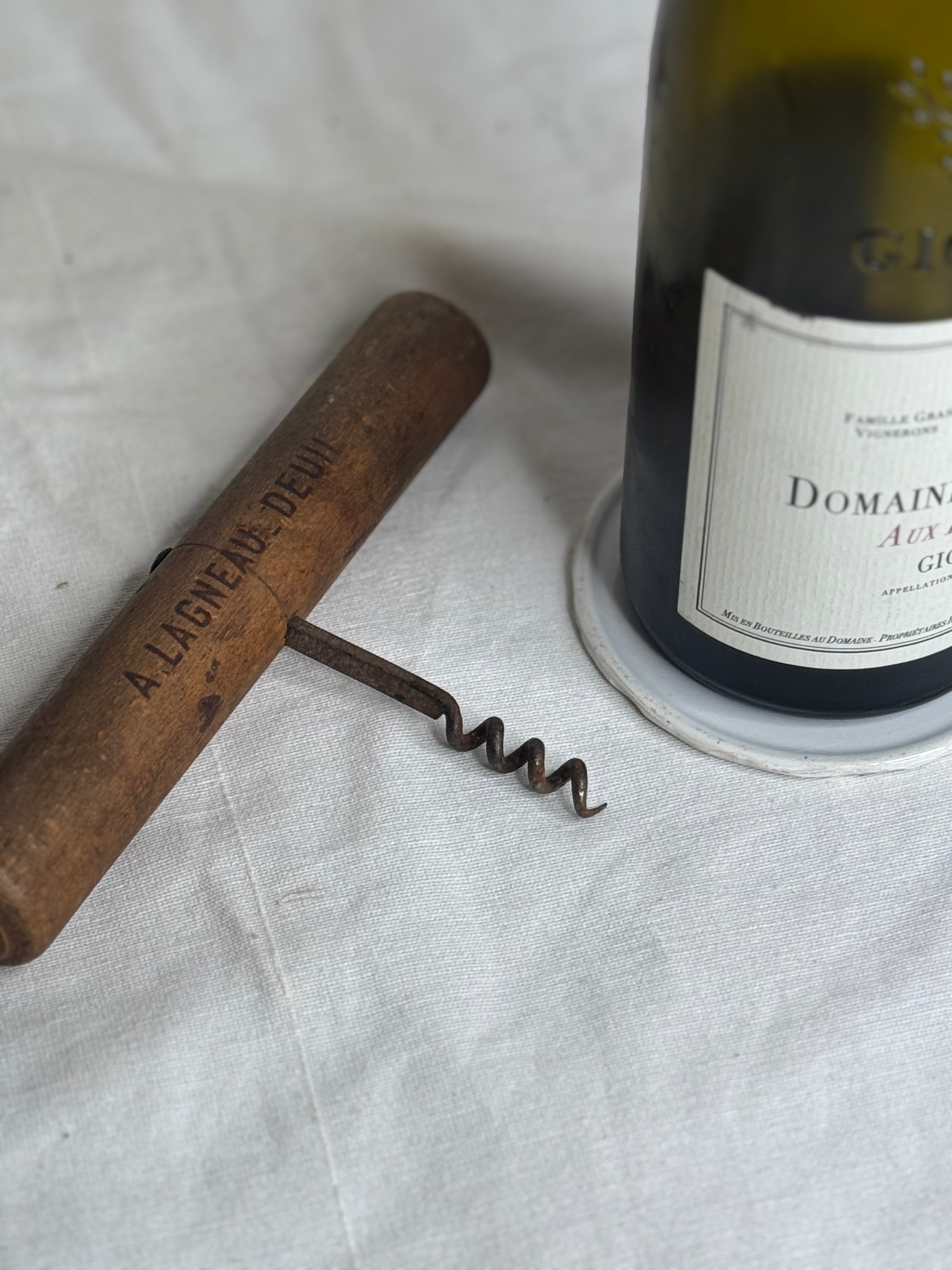 Vintage French Advertising Corkscrew