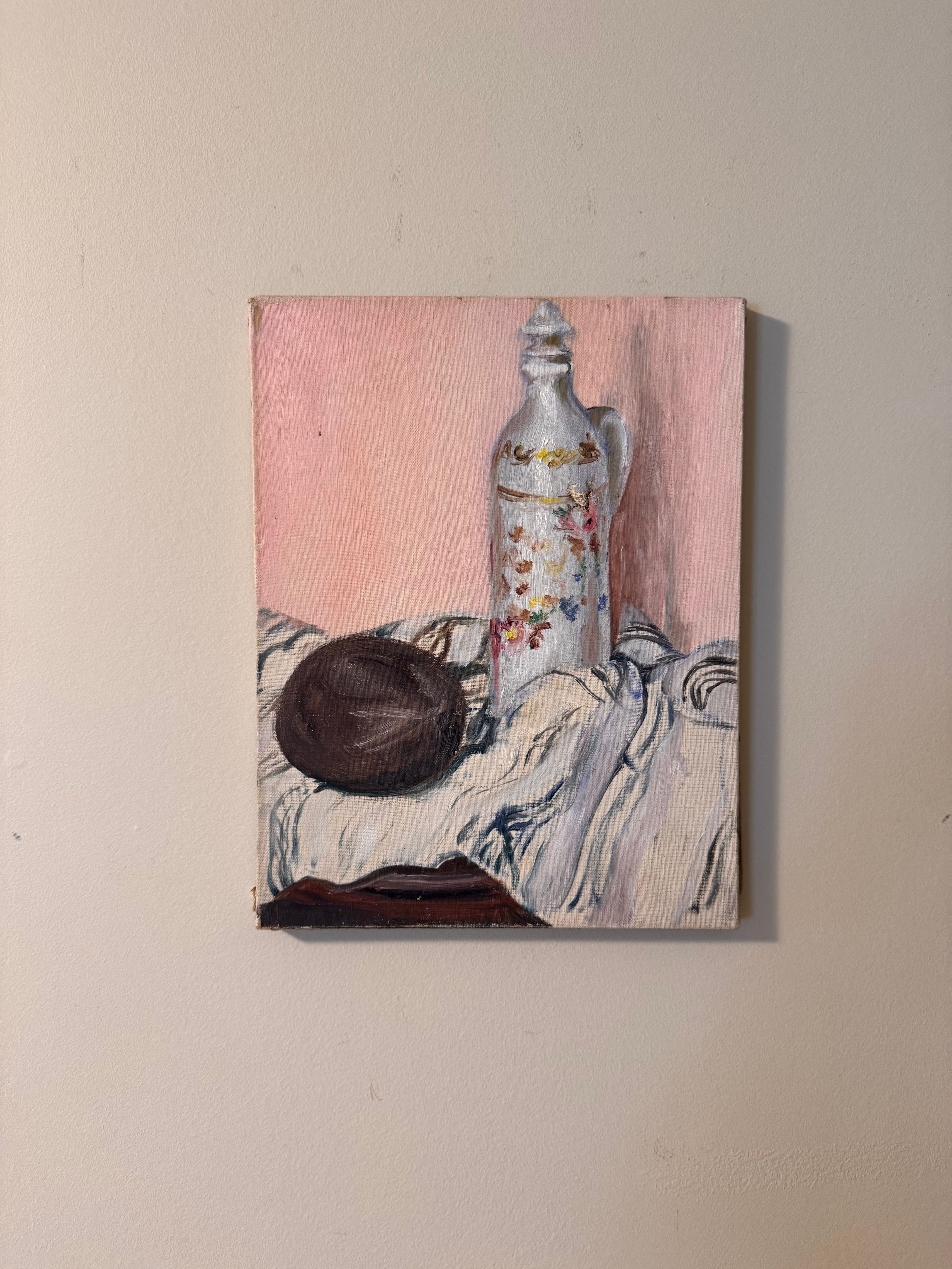 Nature morte au pichet fleuri