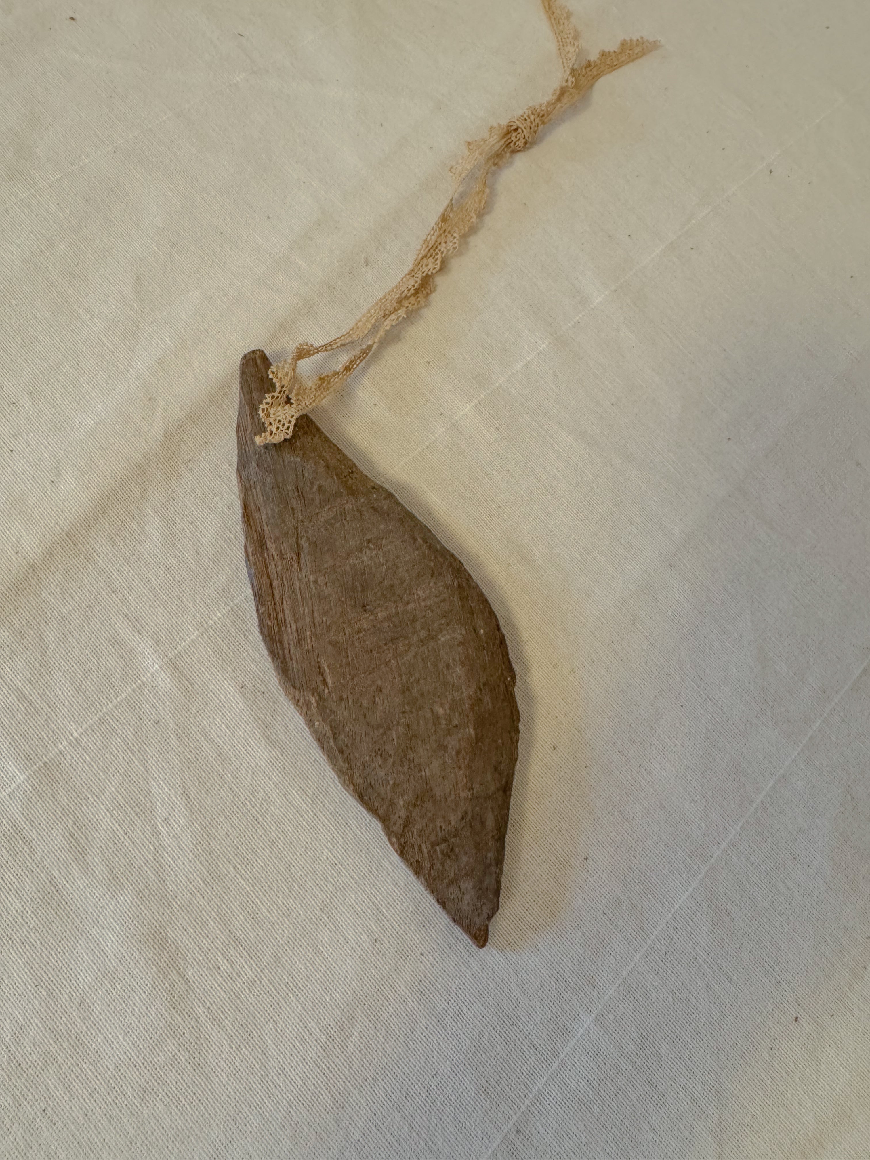 Antique French Wing Fragment Ornament — A