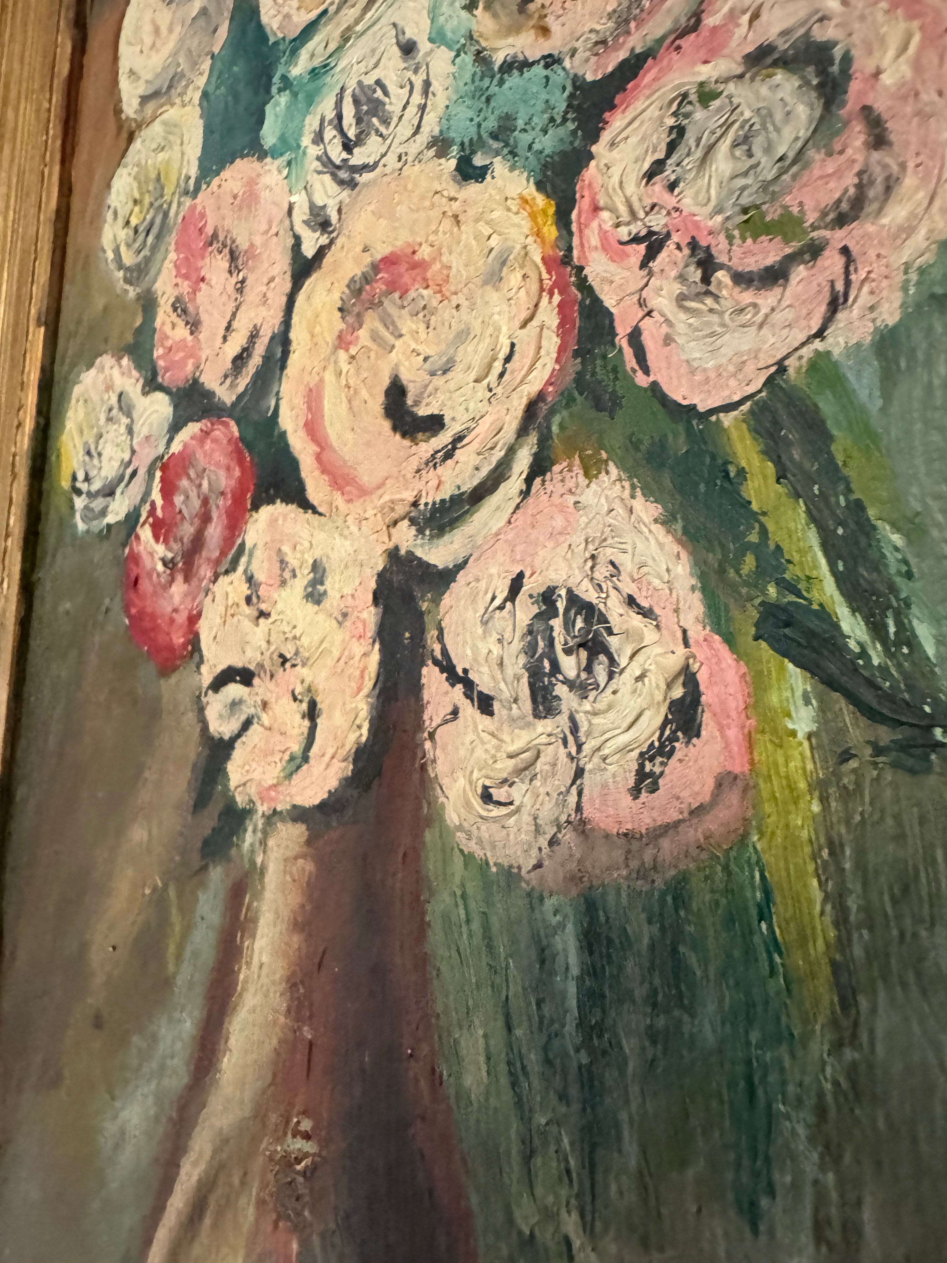 Mid-Century French Floral Still Life
