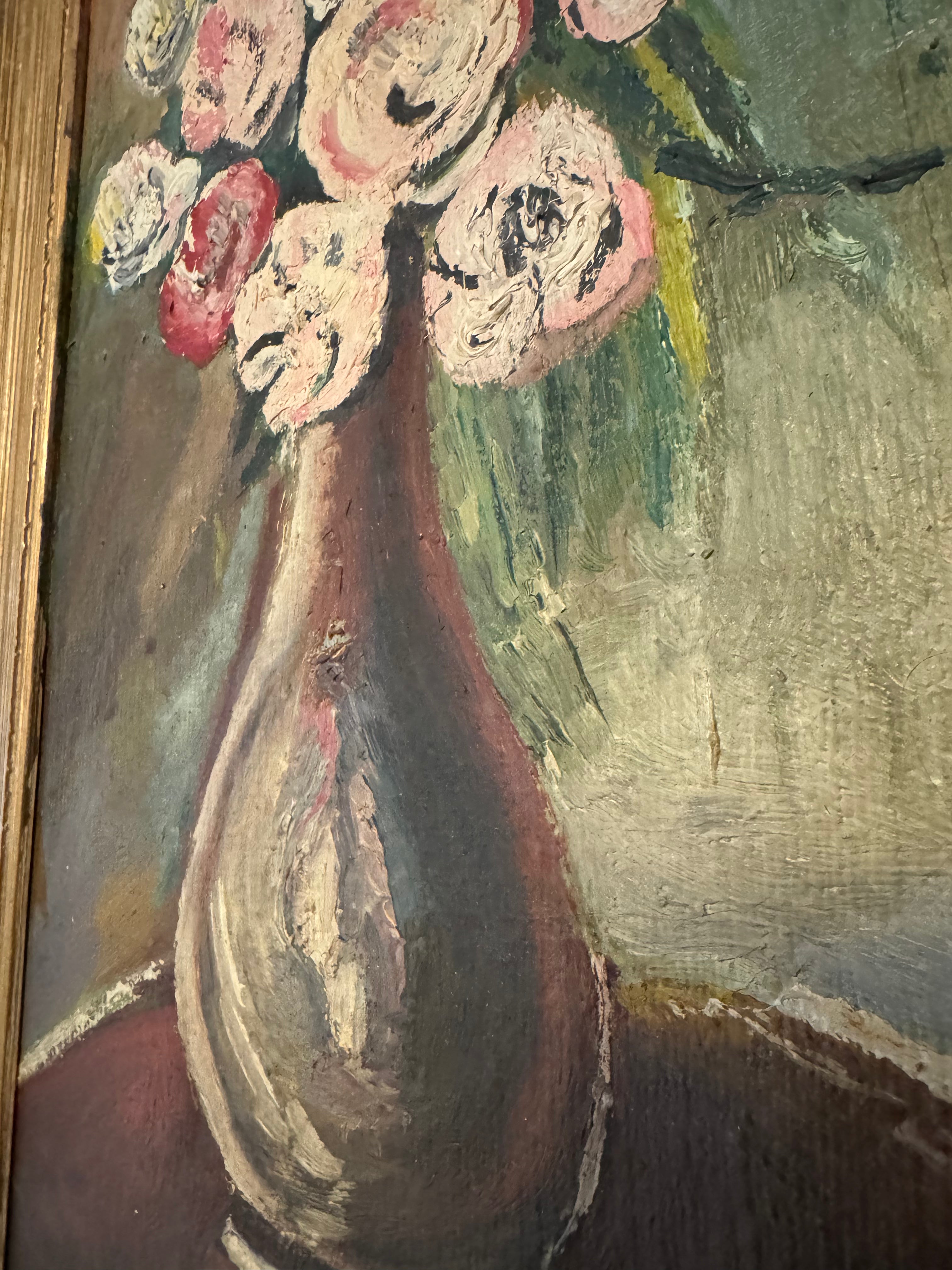 Mid-Century French Floral Still Life