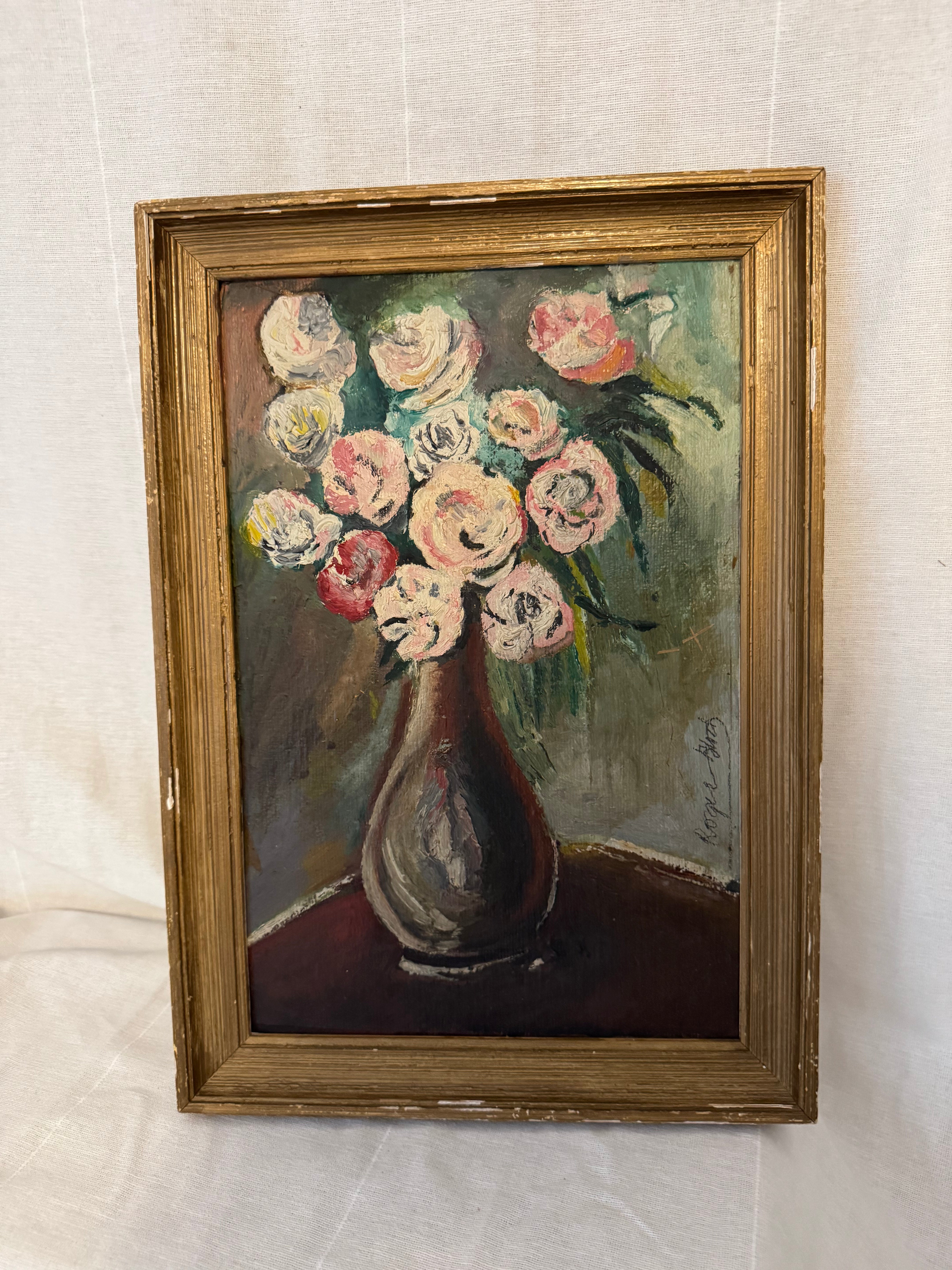 Mid-Century French Floral Still Life