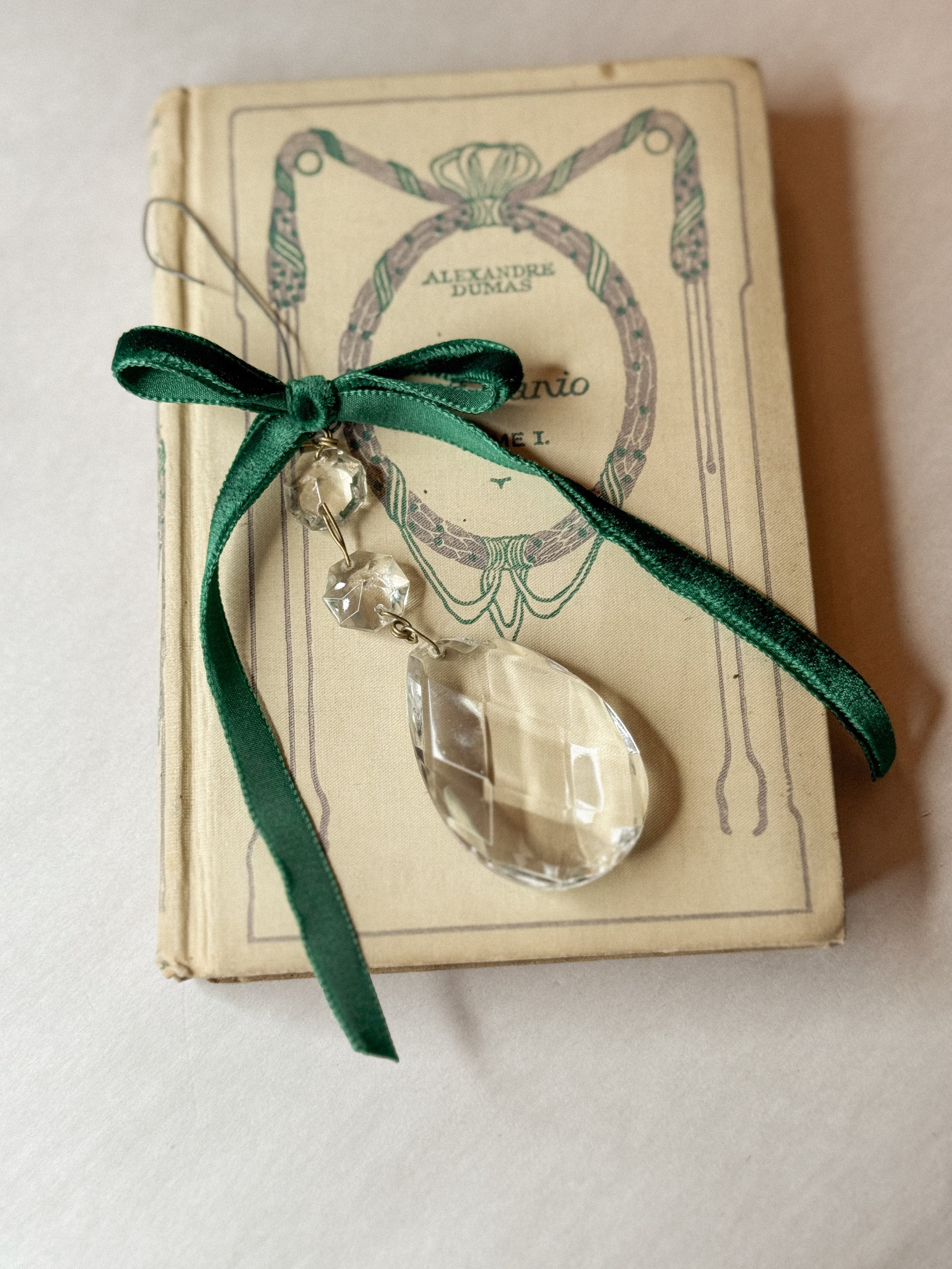 Antique French Crystal Chandelier Pendant – XL