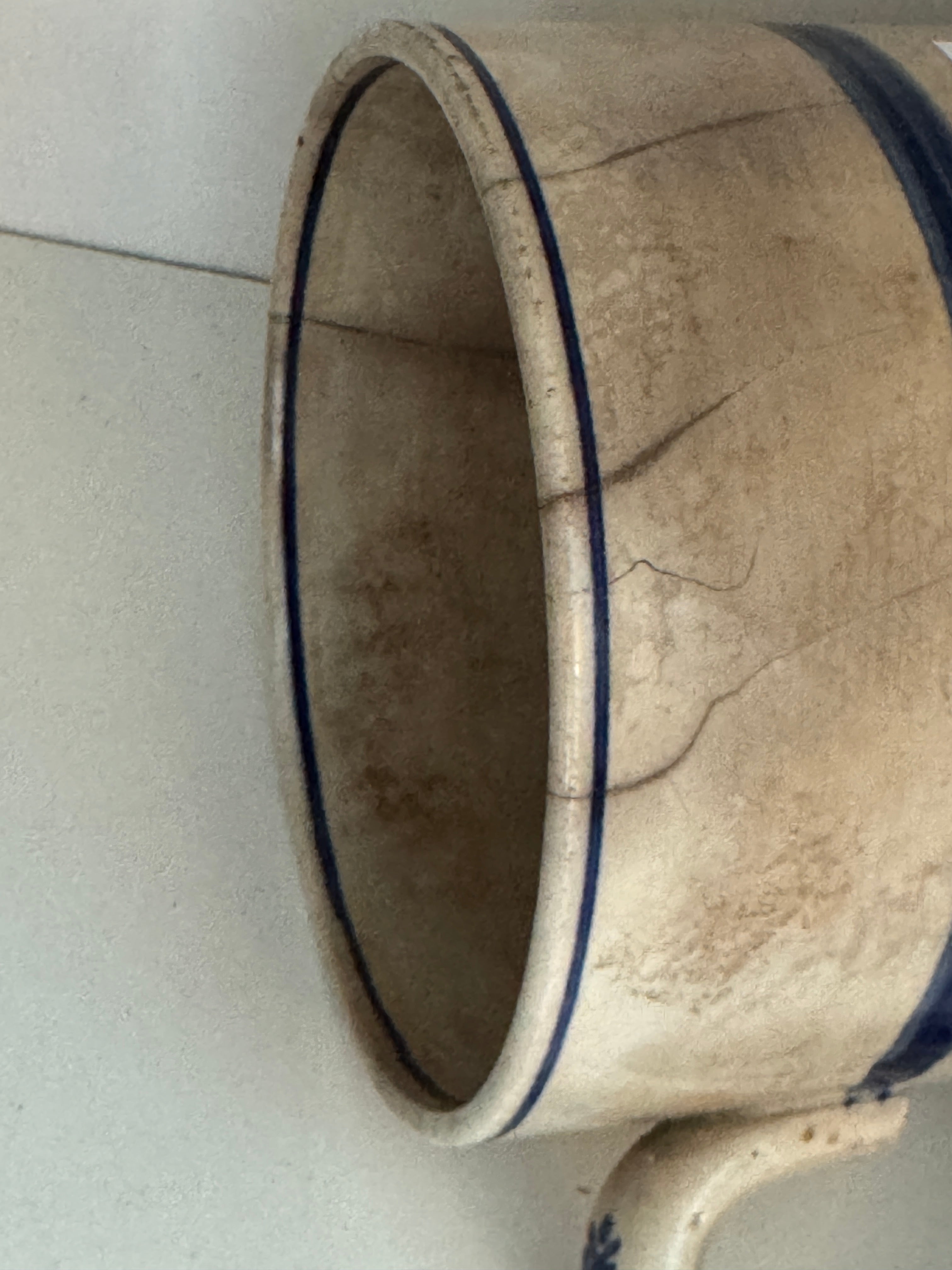 Antique Swedish Handled Jug, 19th Century