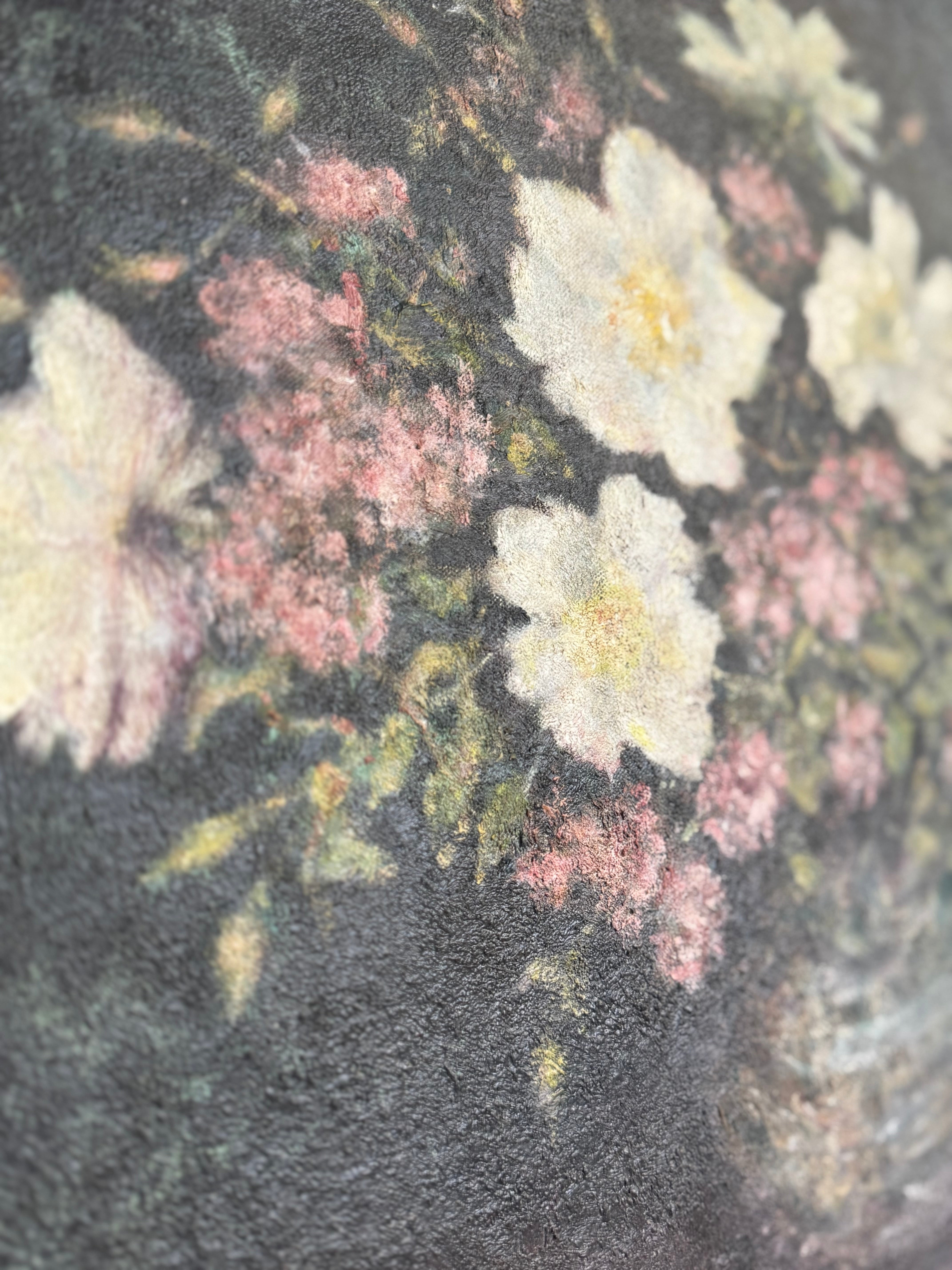 Floral Still Life, signed, c. 1930s–1950s