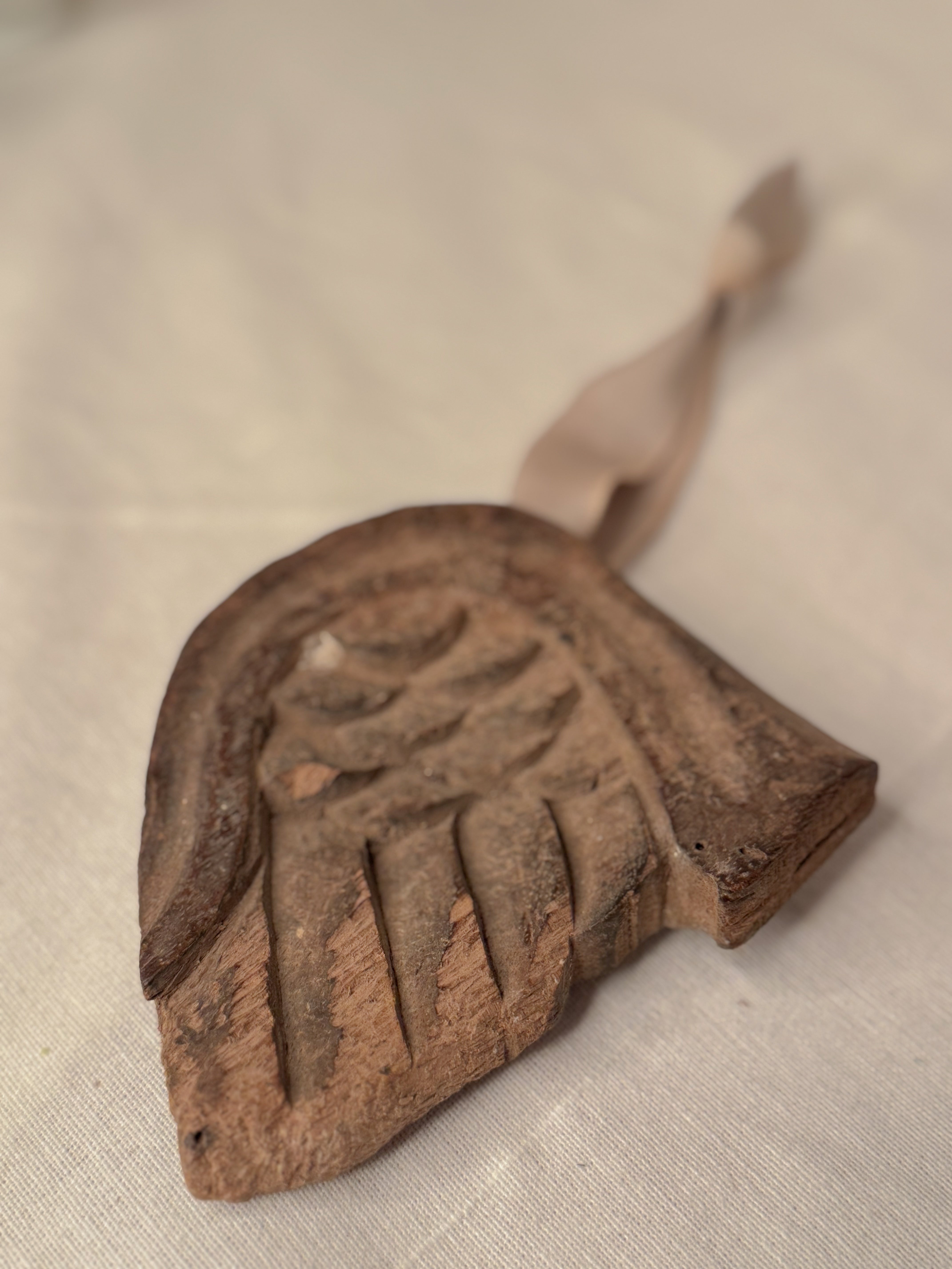 Antique French Wing Fragment Ornament — D