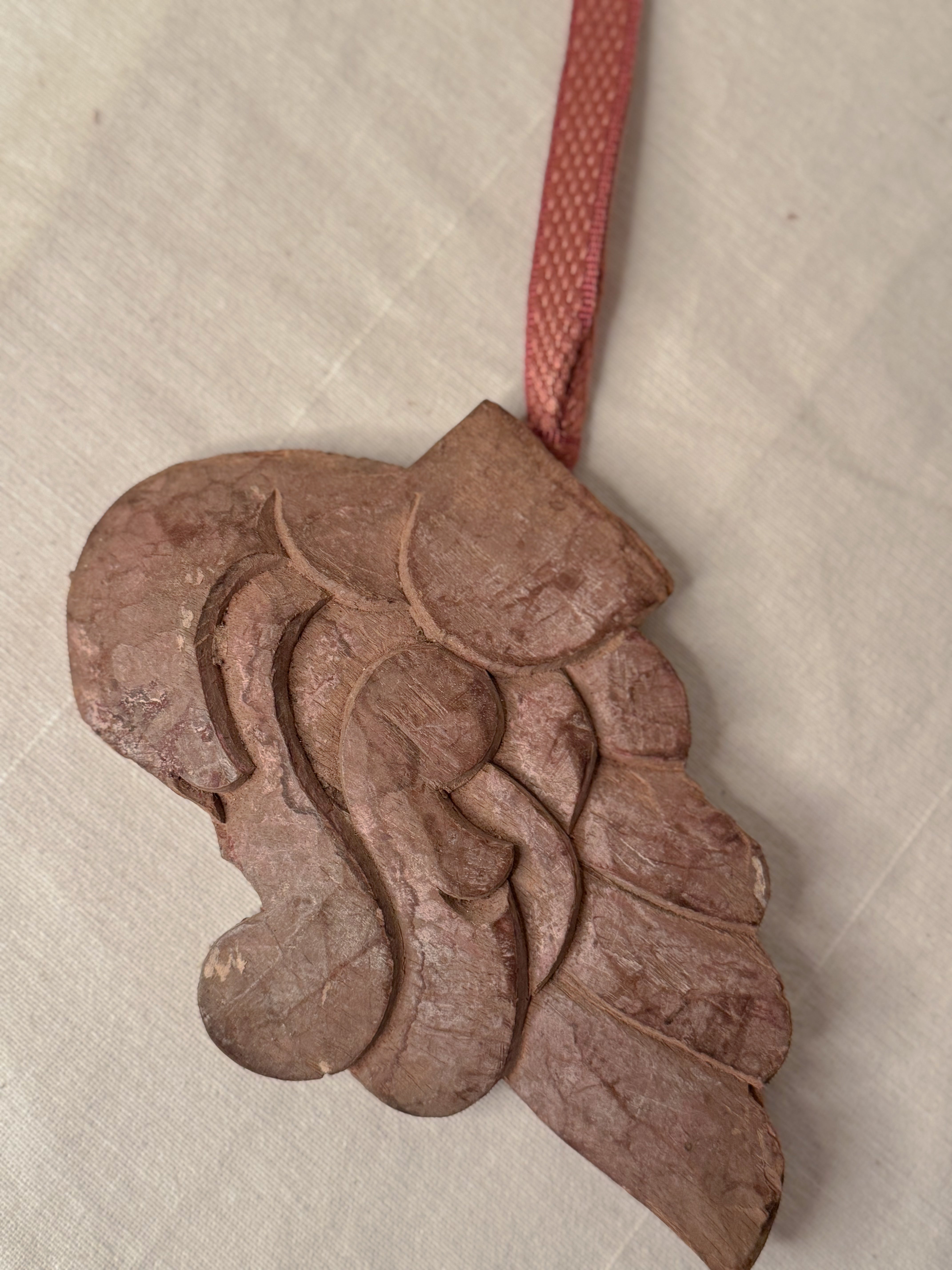 Antique French Wing Fragment Ornament — C