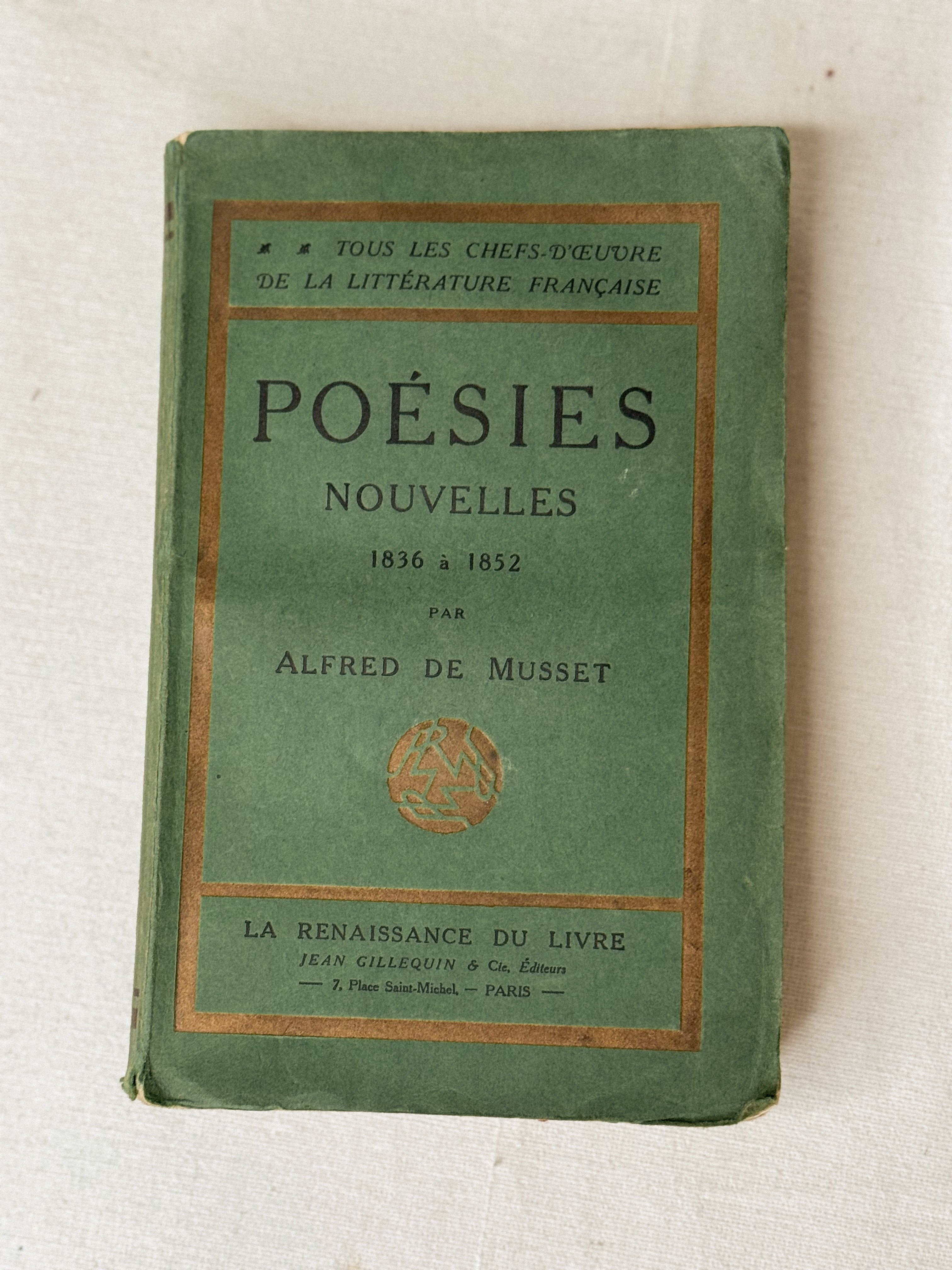 Set of 3 Vintage French Books