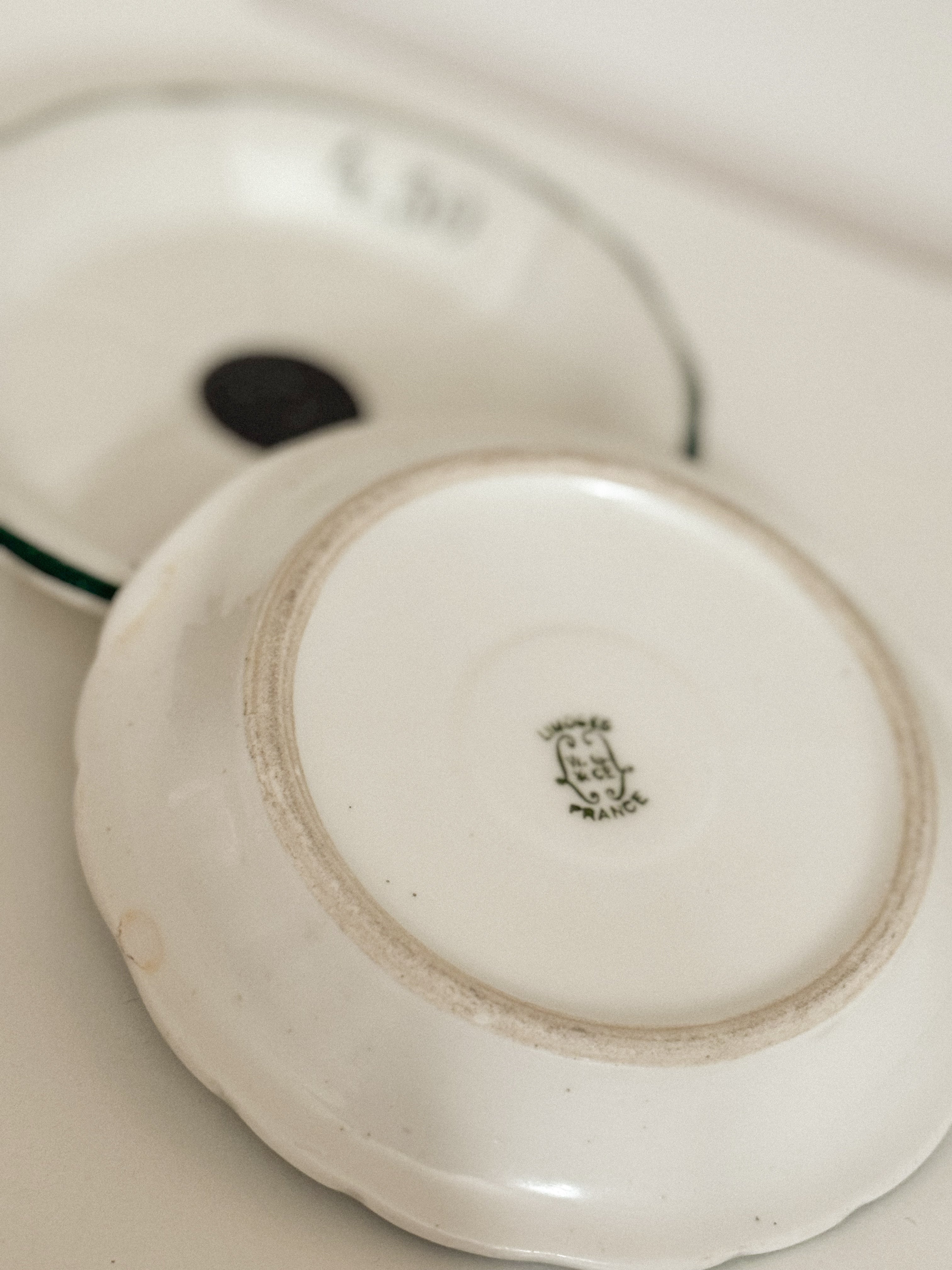 Limoges Absinthe Café Coaster