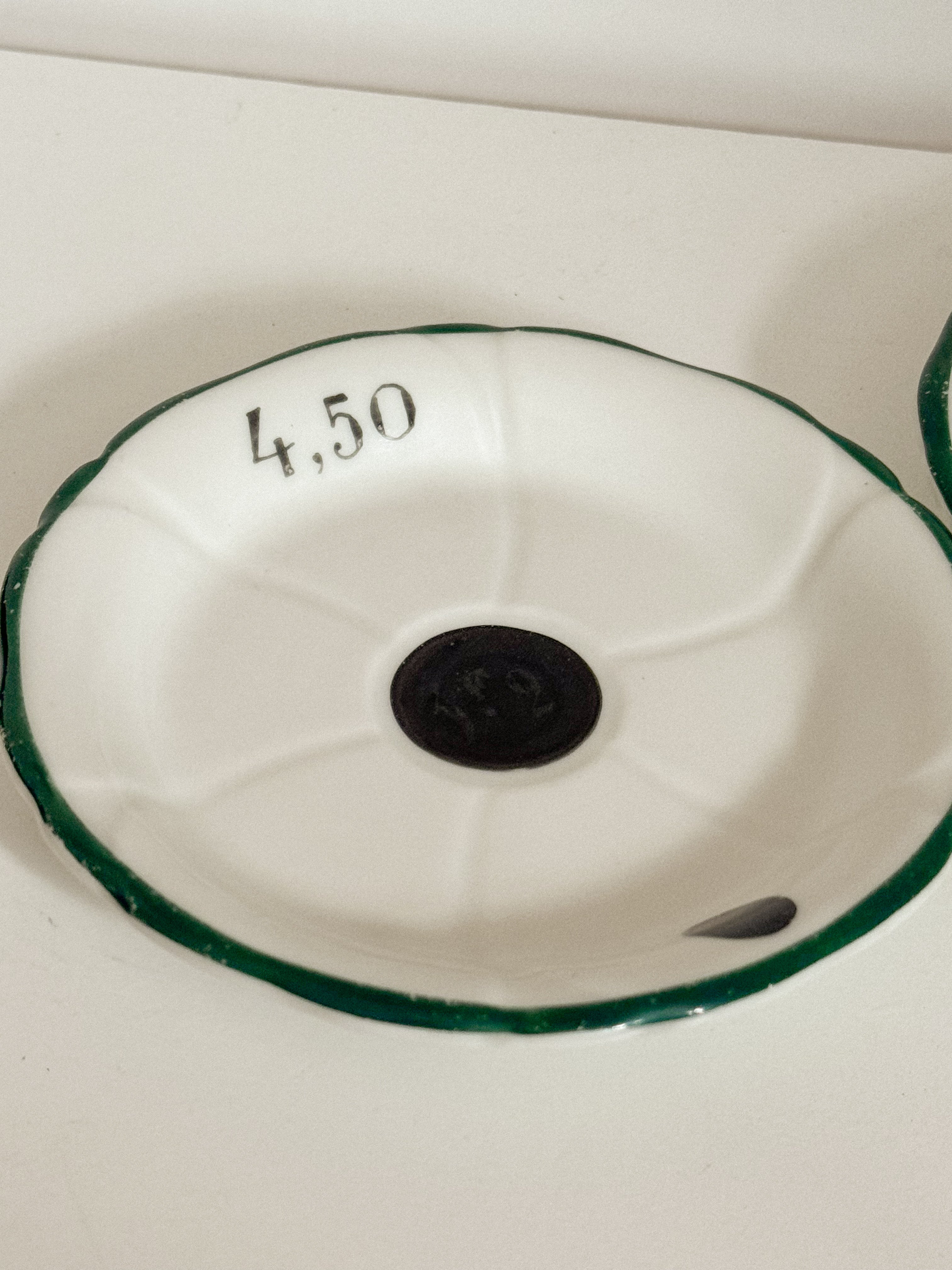 Limoges Absinthe Café Coaster
