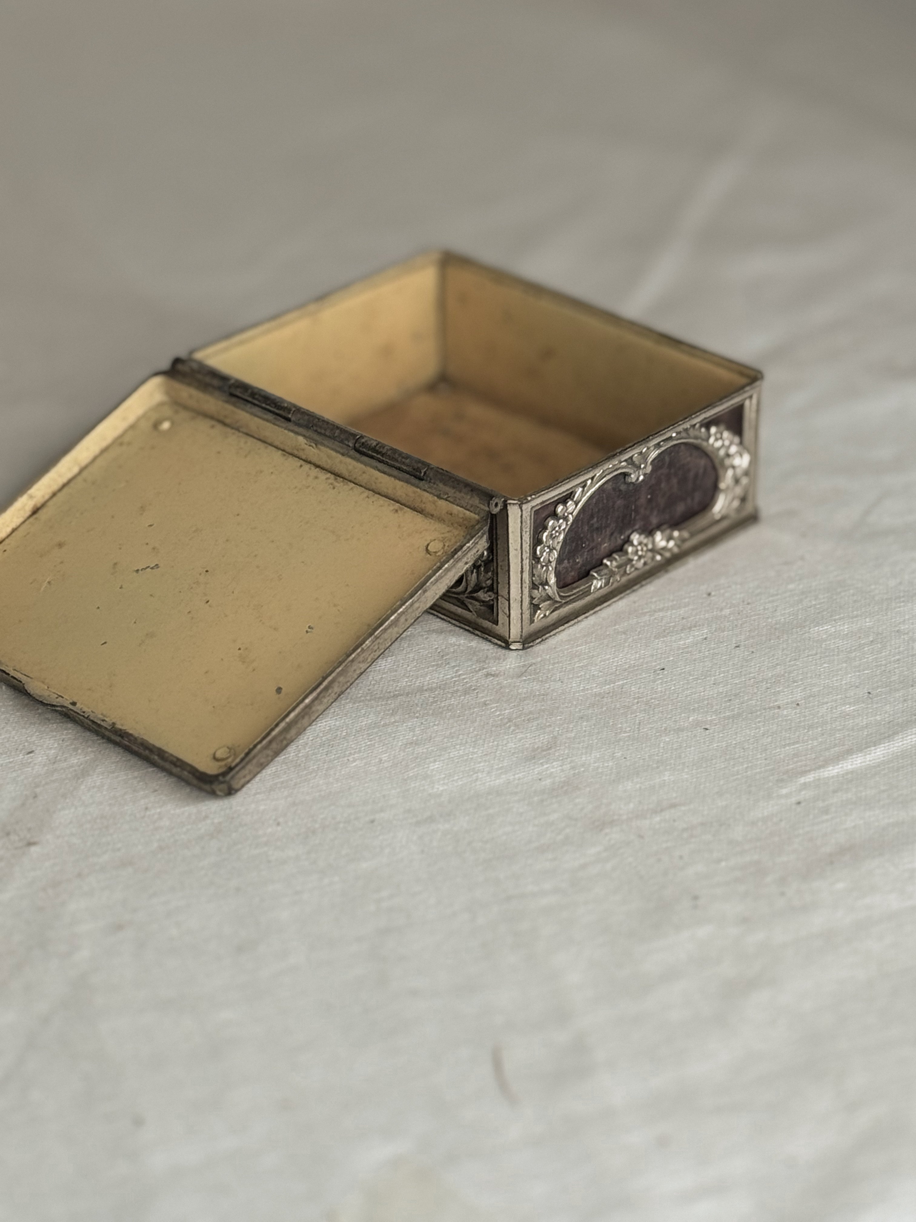 Faux Tortoiseshell Trinket Box