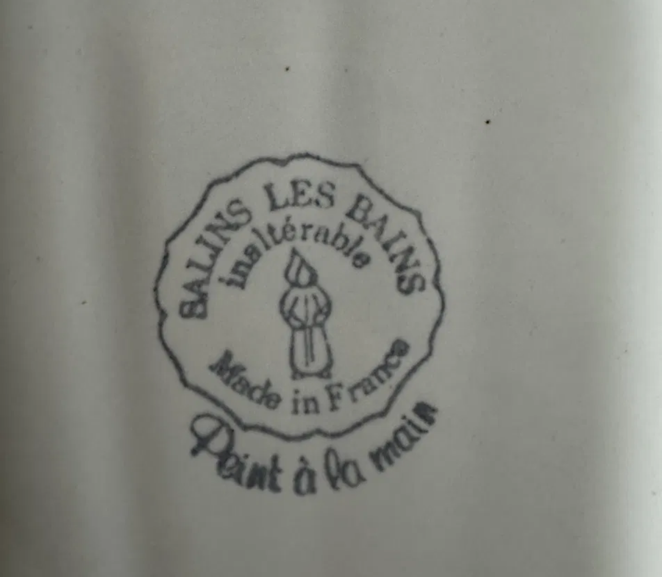 Primrose Asparagus Plate, Salins-les-Bains