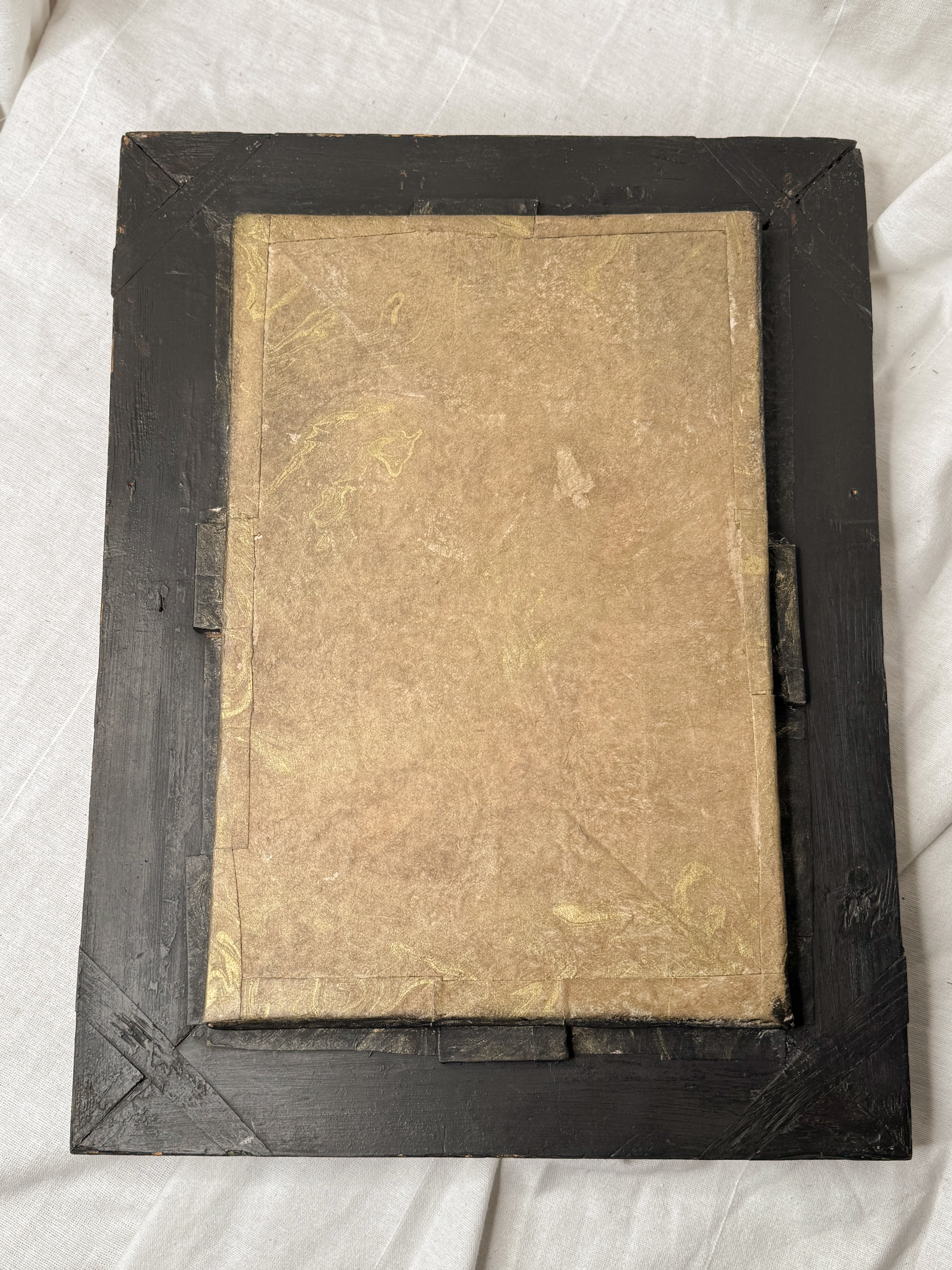 19th-Century Framed Plaster Relief Medallions