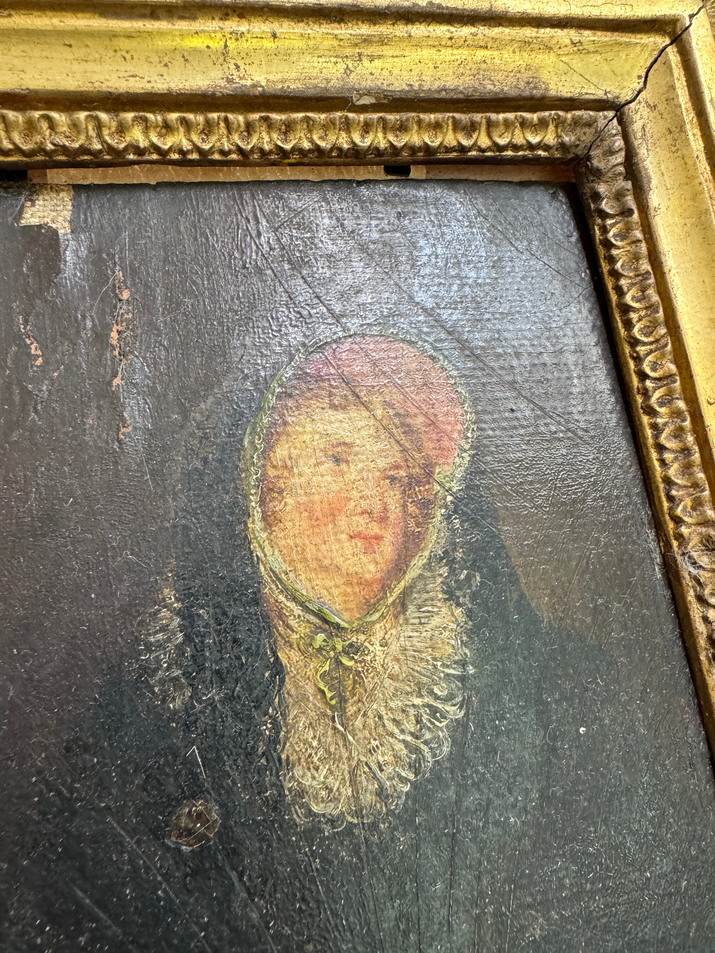 Femme à la Coiffe de Dentelle