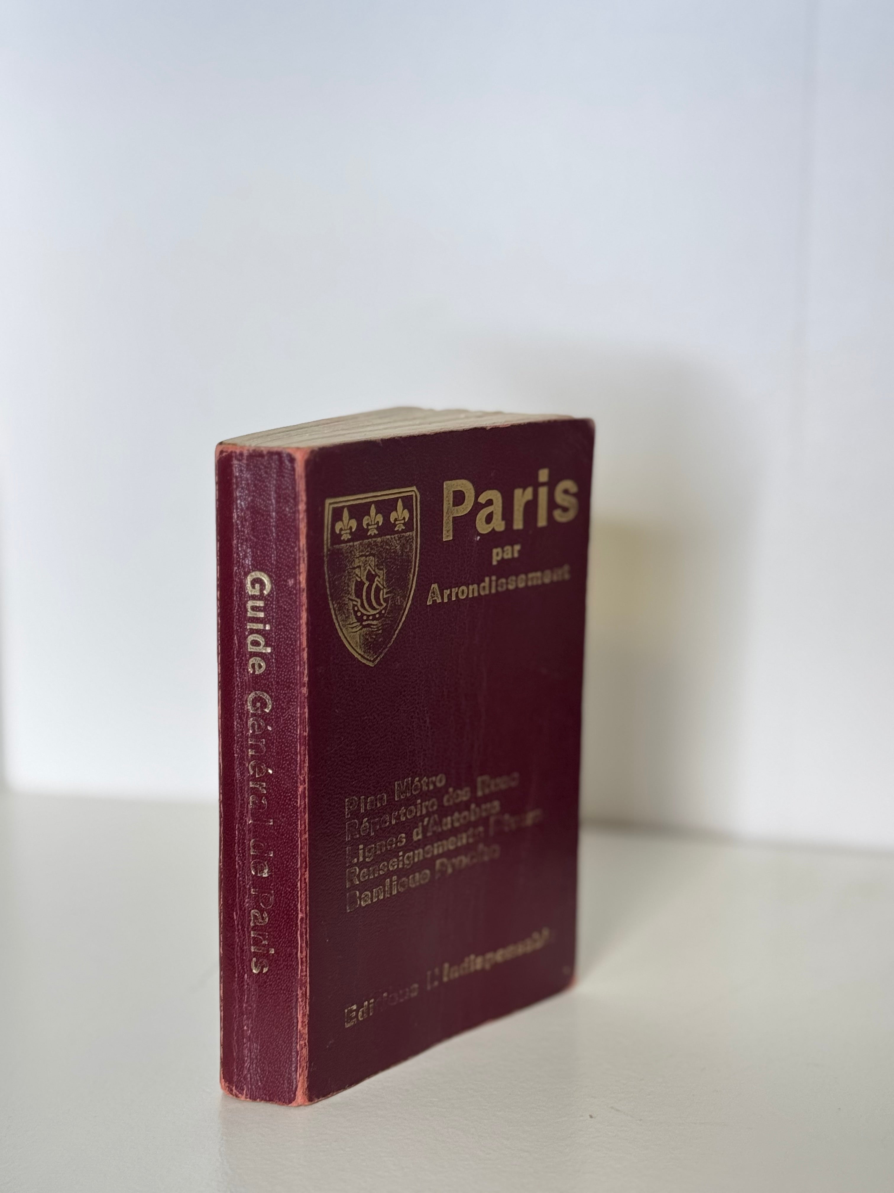 Vintage Paris Atlas