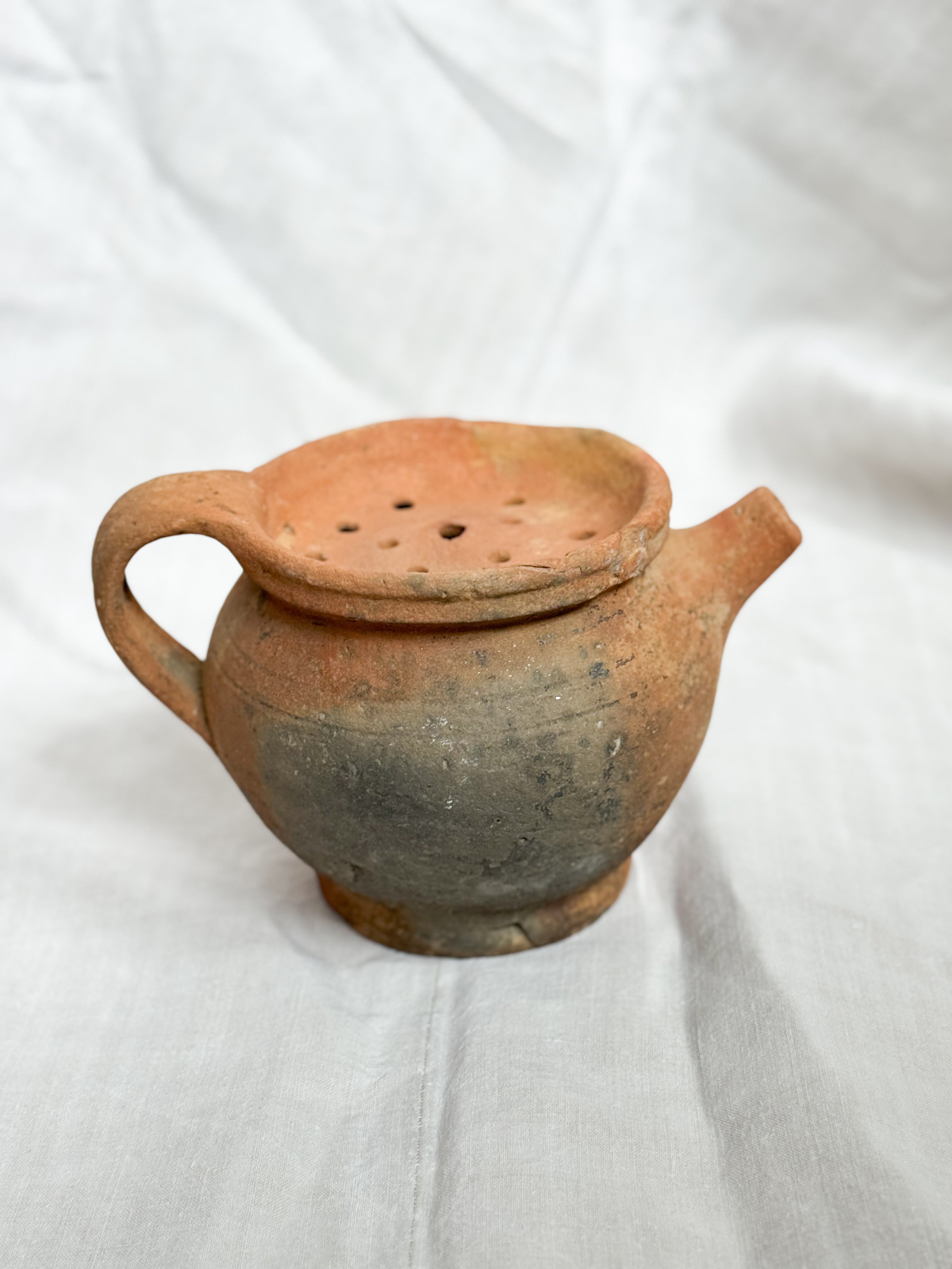 Antique French Terracotta Vessel
