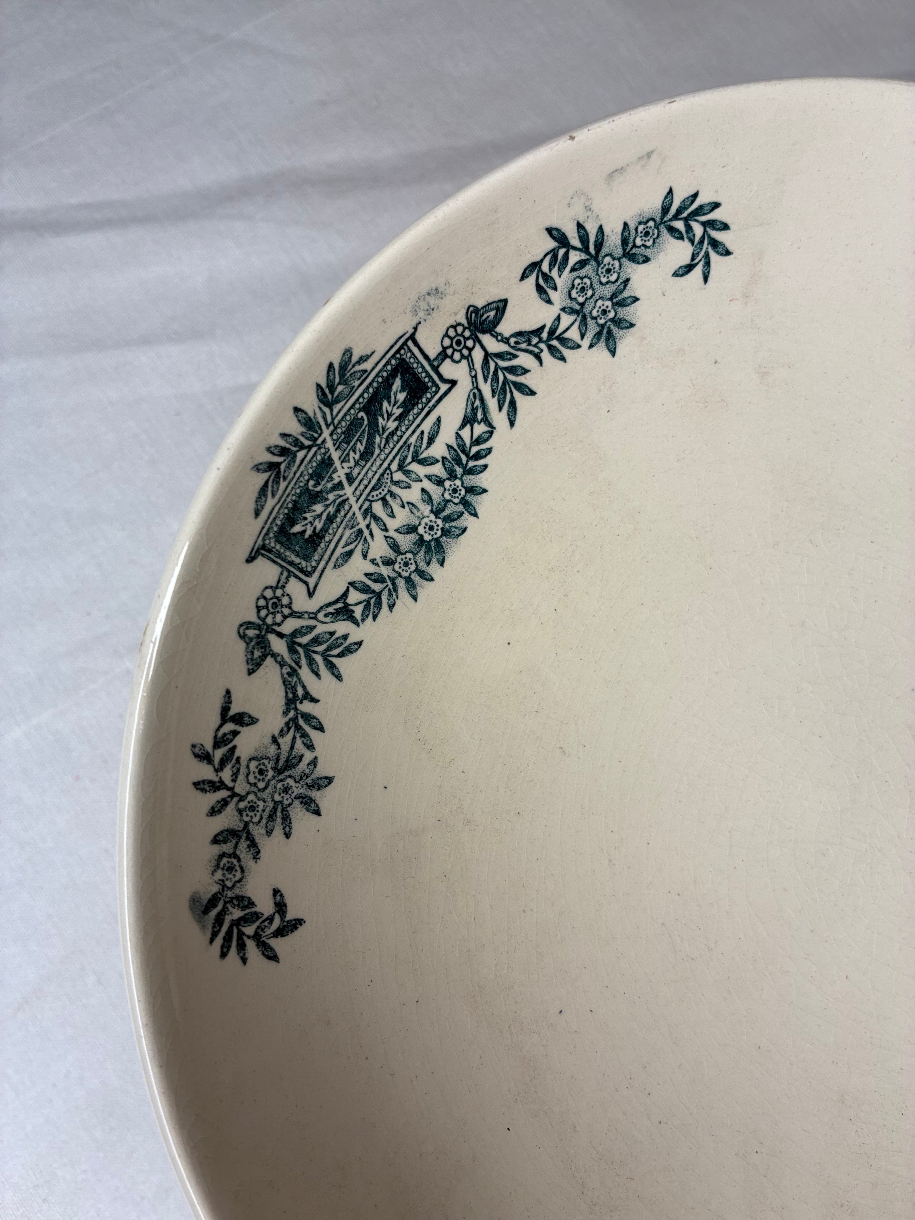 Antique French Compote — “Lutèce” by Longchamp