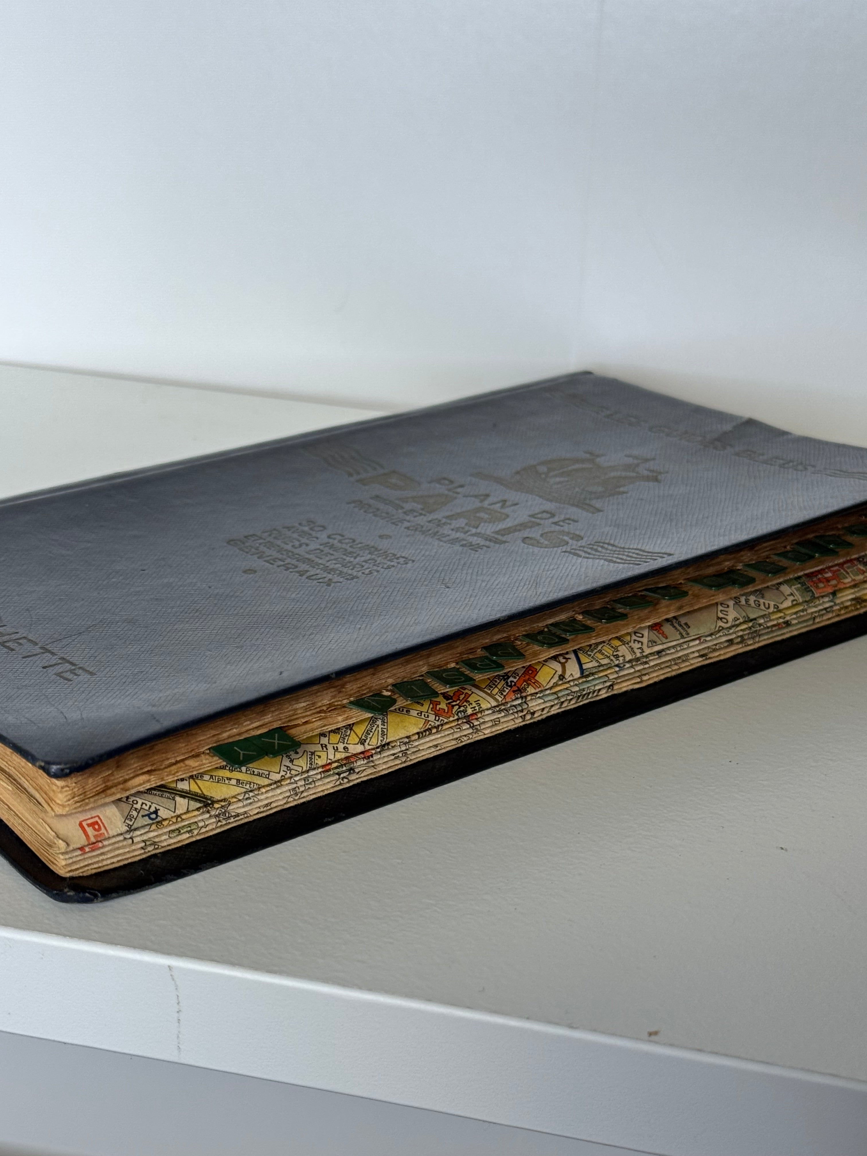Vintage Paris Guide Book