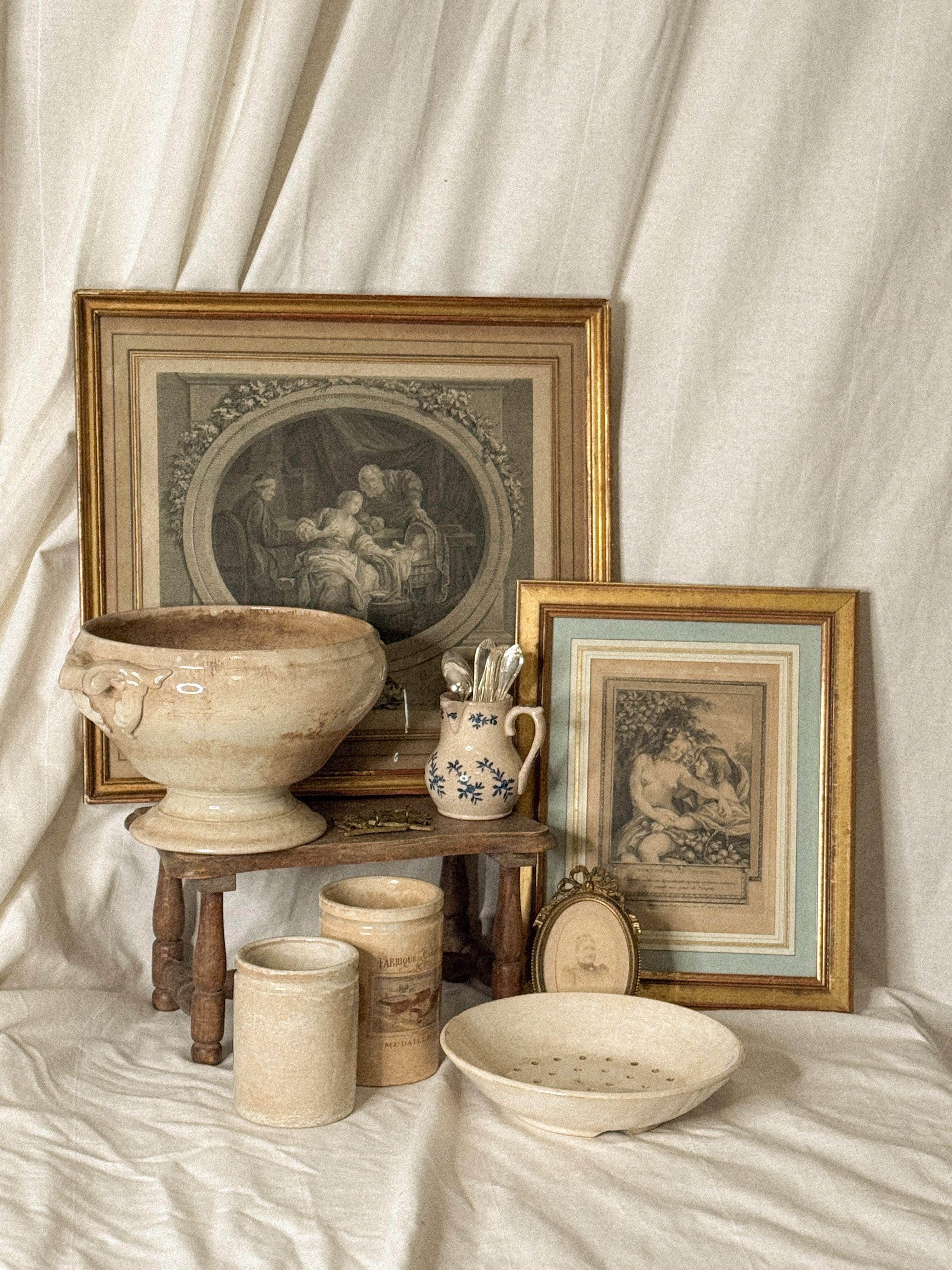 18th-Century French Engraving — L’Enfant Chéri