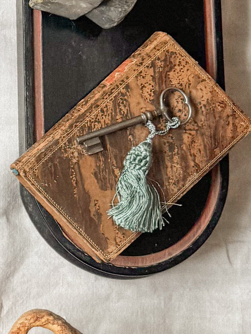 Antique Key with Tassel B
