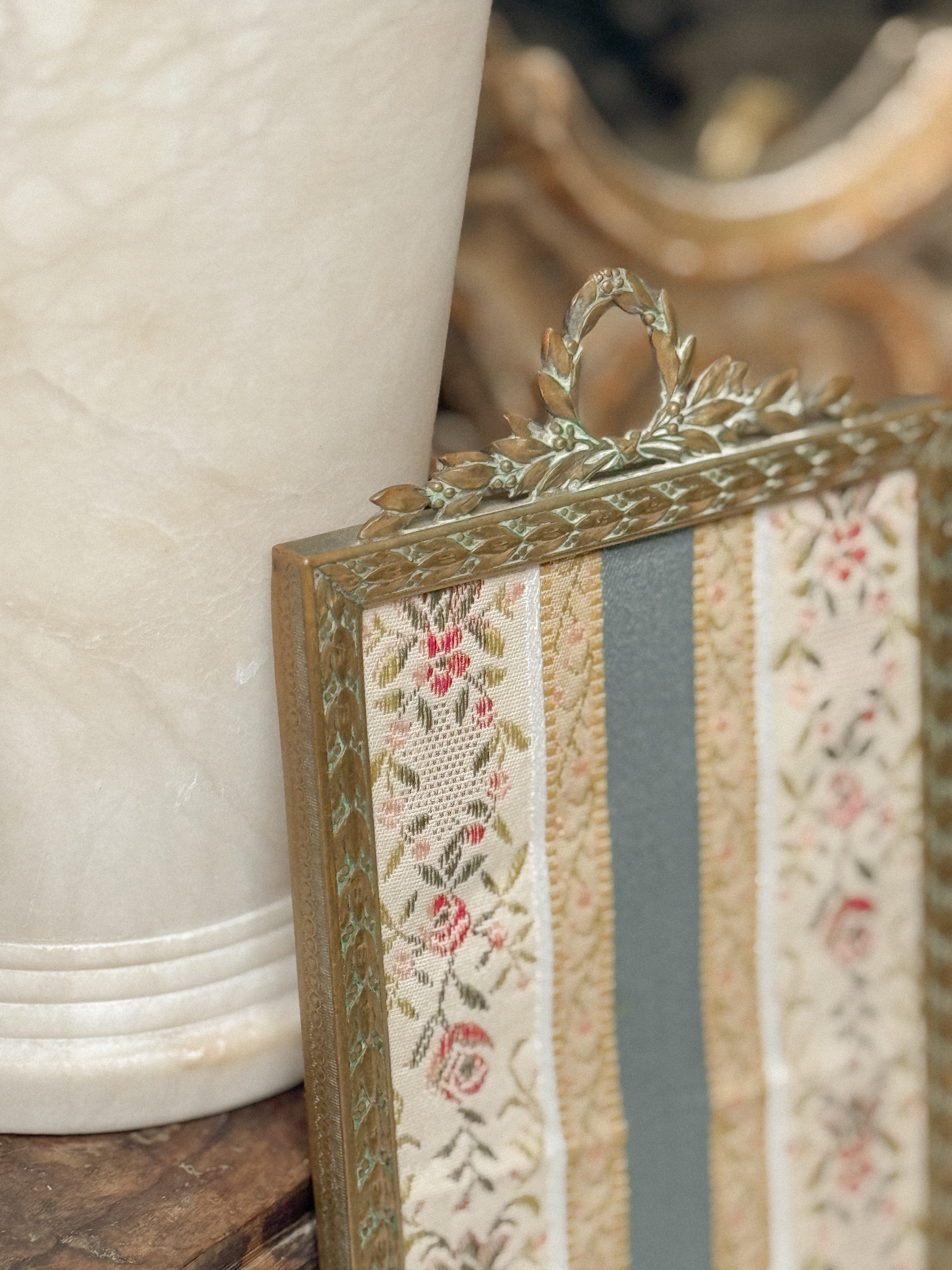 Antique French Gilt Bronze Photo Frame | Napoleon III, c. 1870–1890