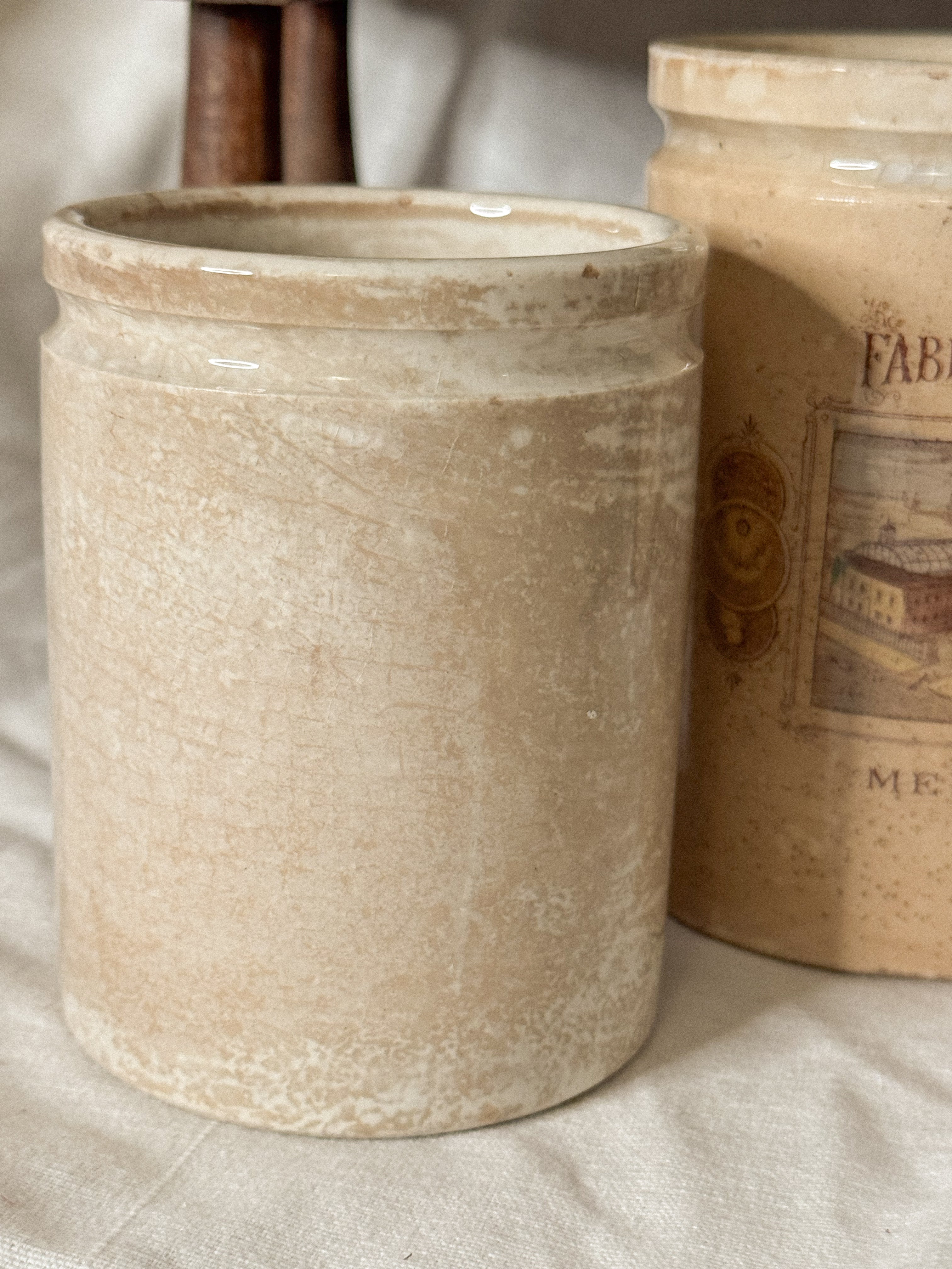 Antique French Confiture Pot