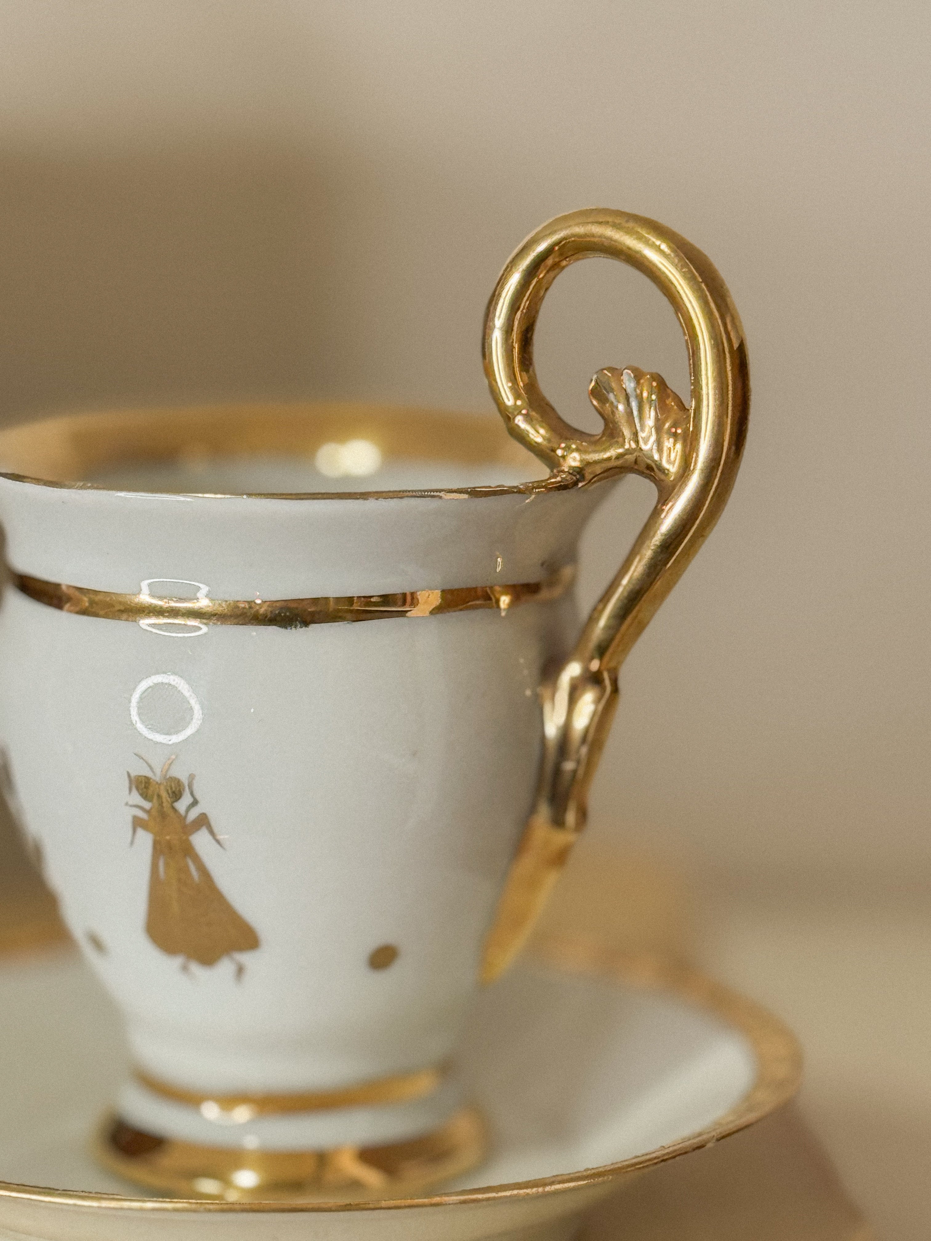 Vintage Limoges cup and saucer