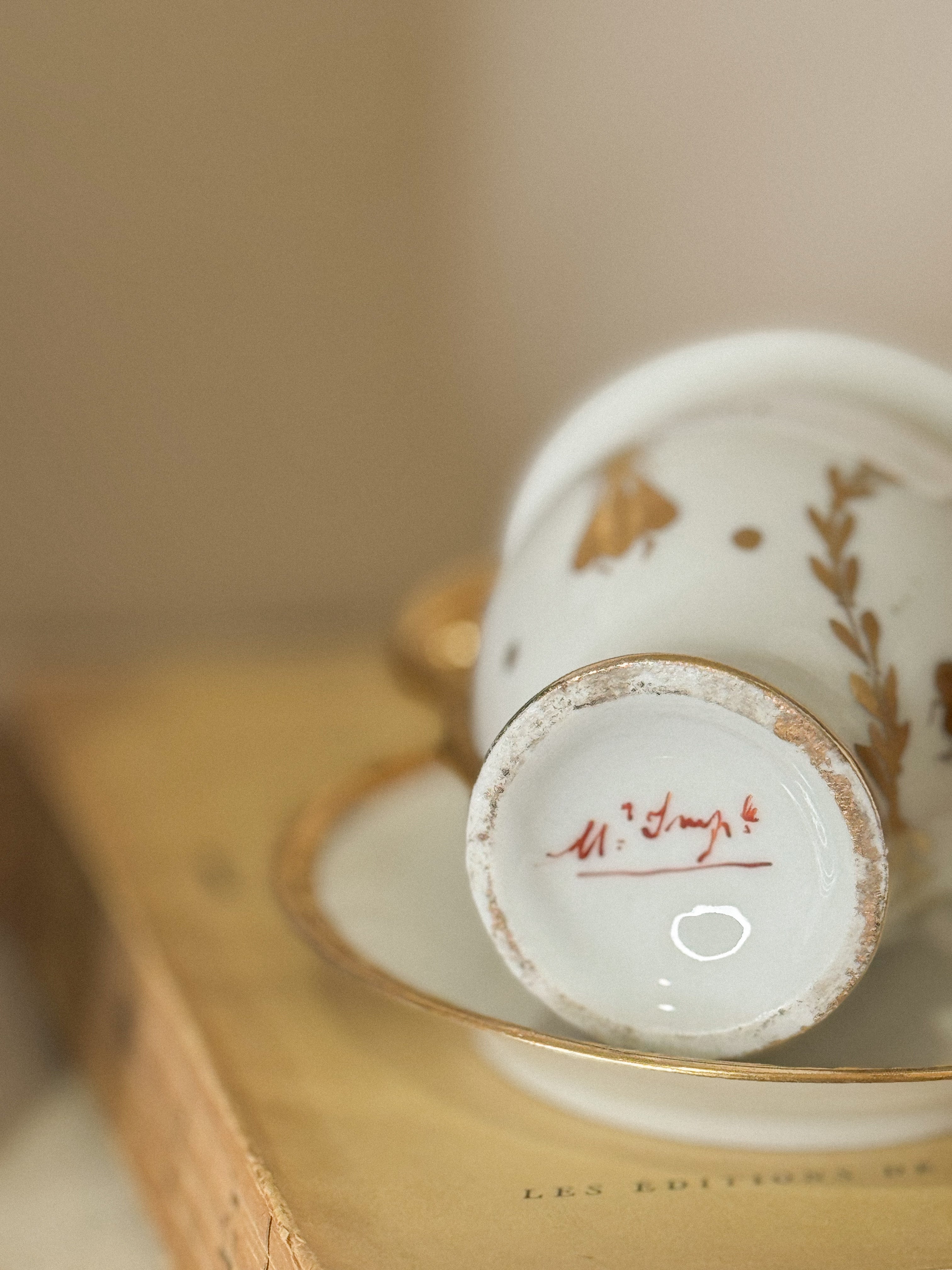 Vintage Limoges cup and saucer