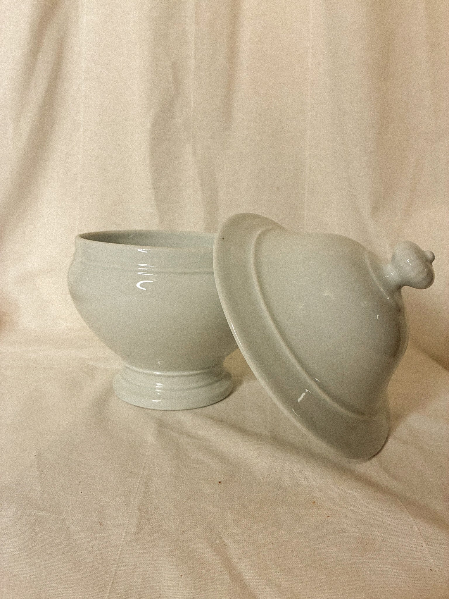 French White Ironstone Tureen