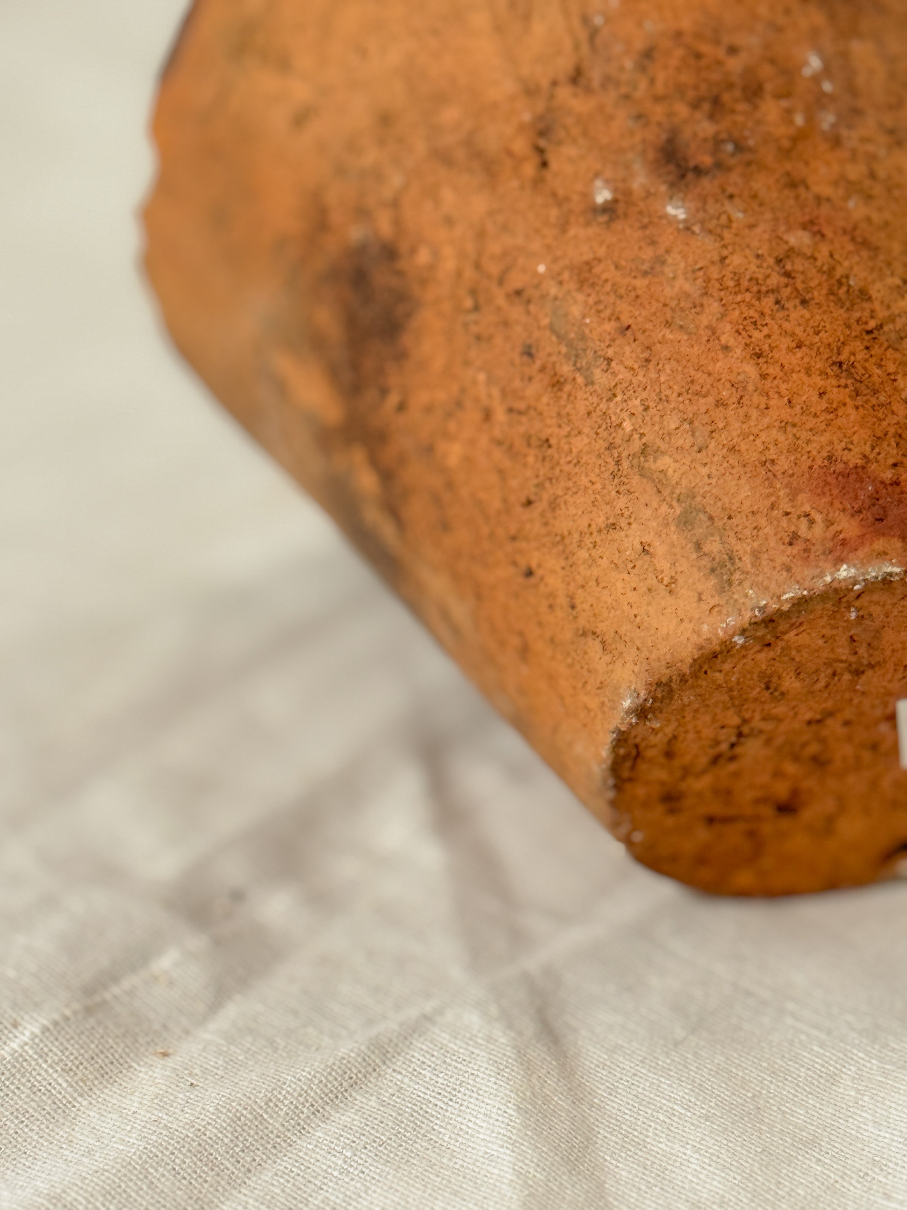 Antique French Resin Pot, Landes Terracotta