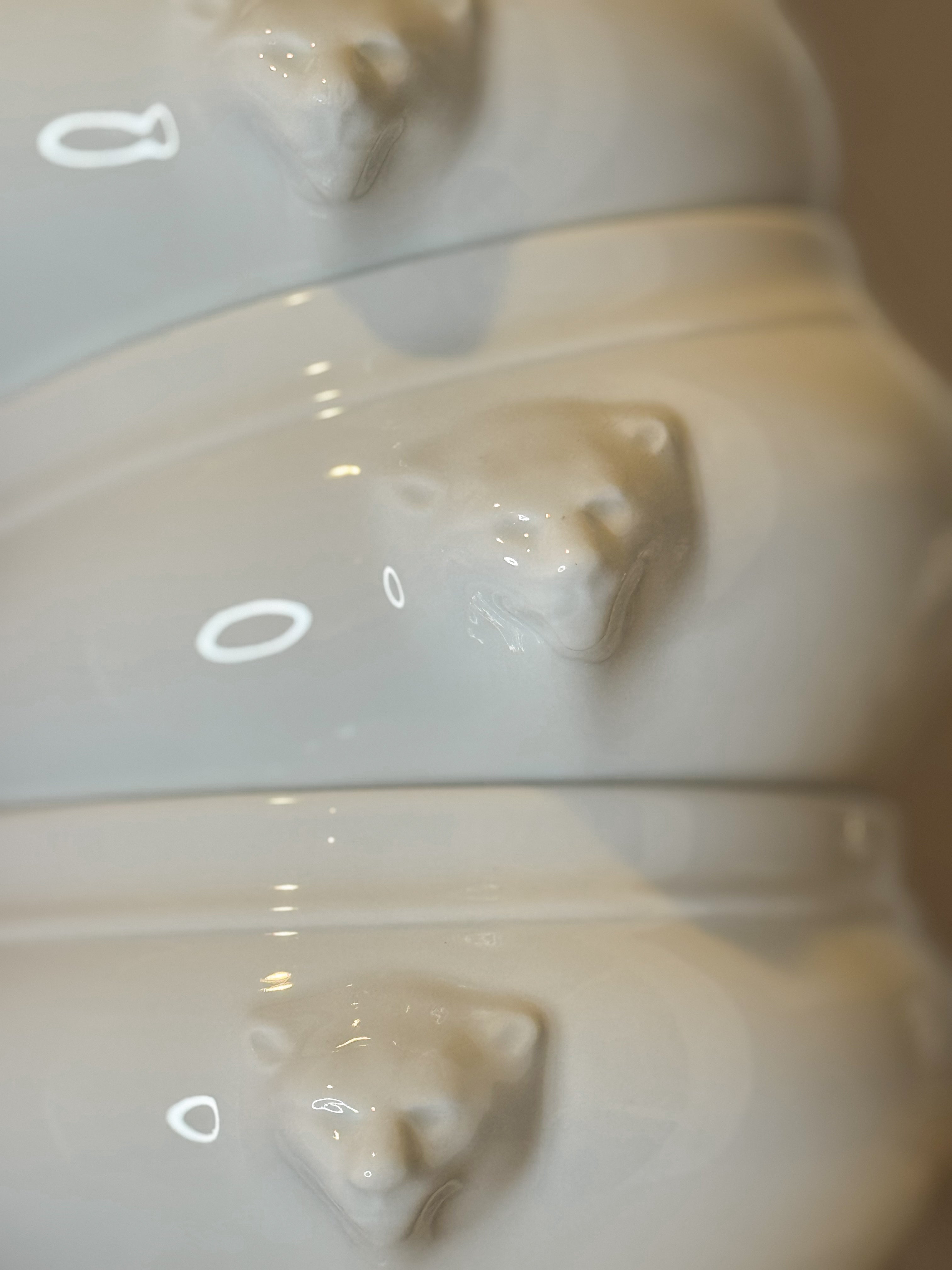 Vintage Set of French Ironstone Bowls