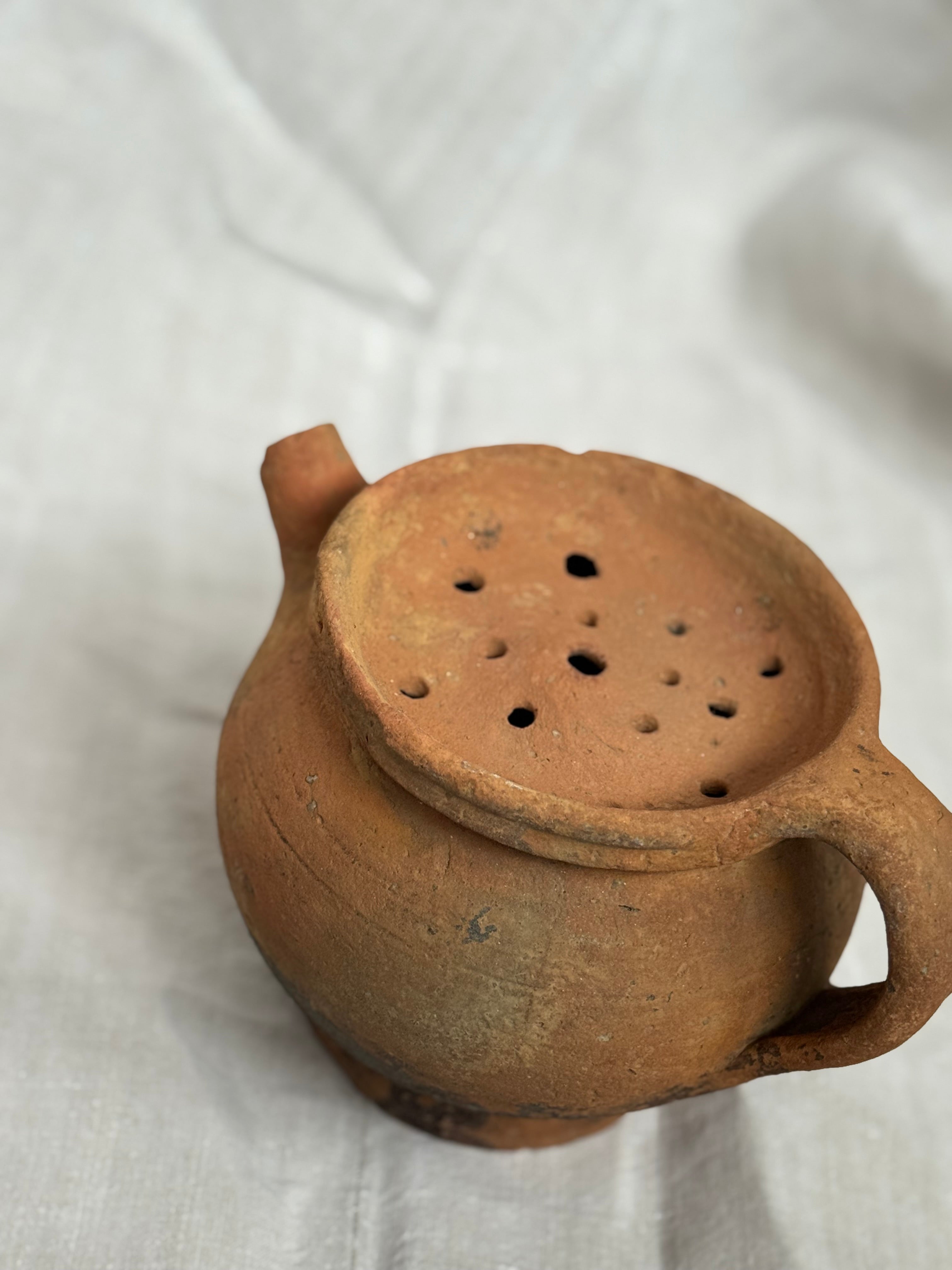 Antique French Terracotta Vessel