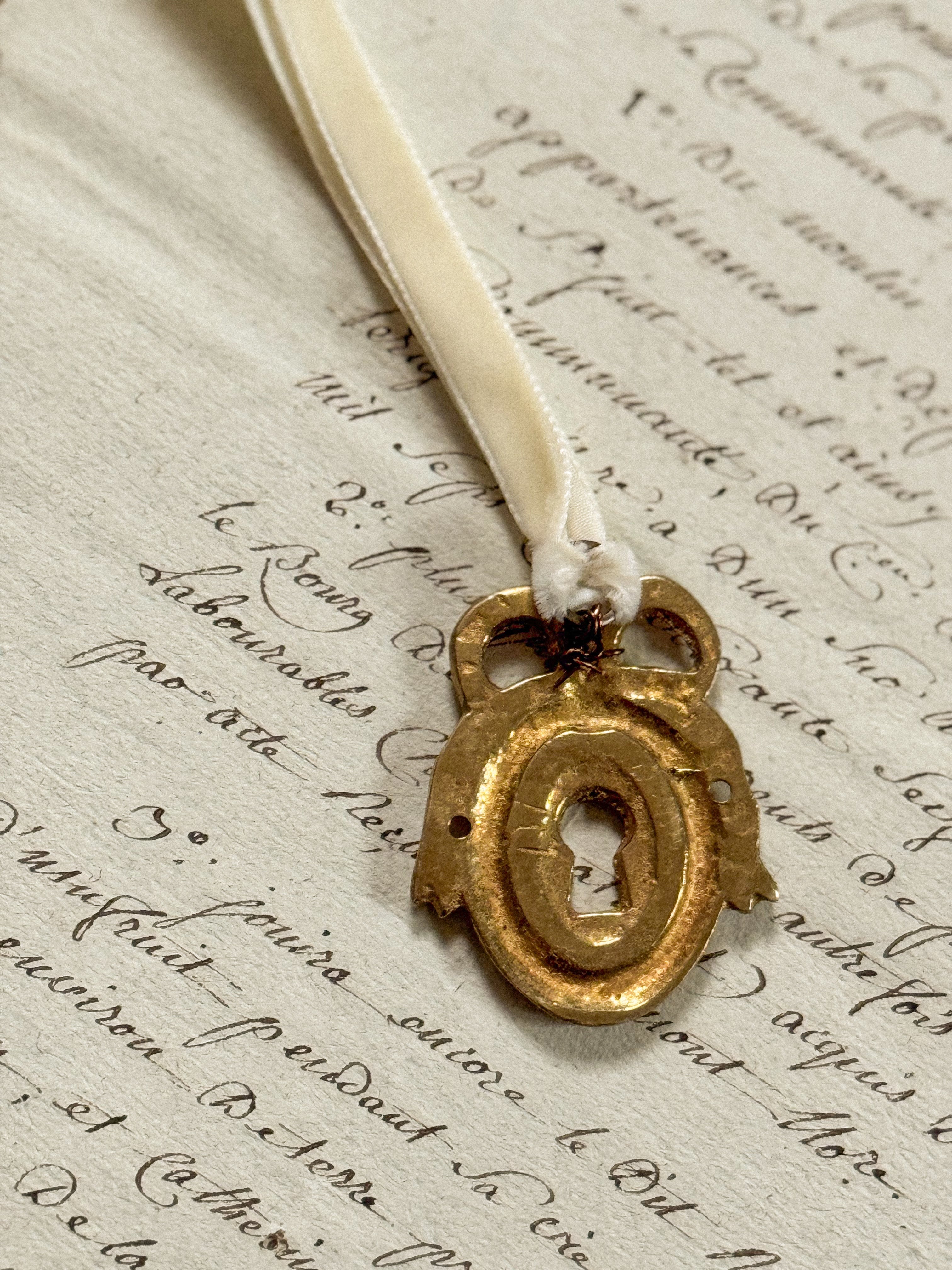 Serrure de Noël M - vélour