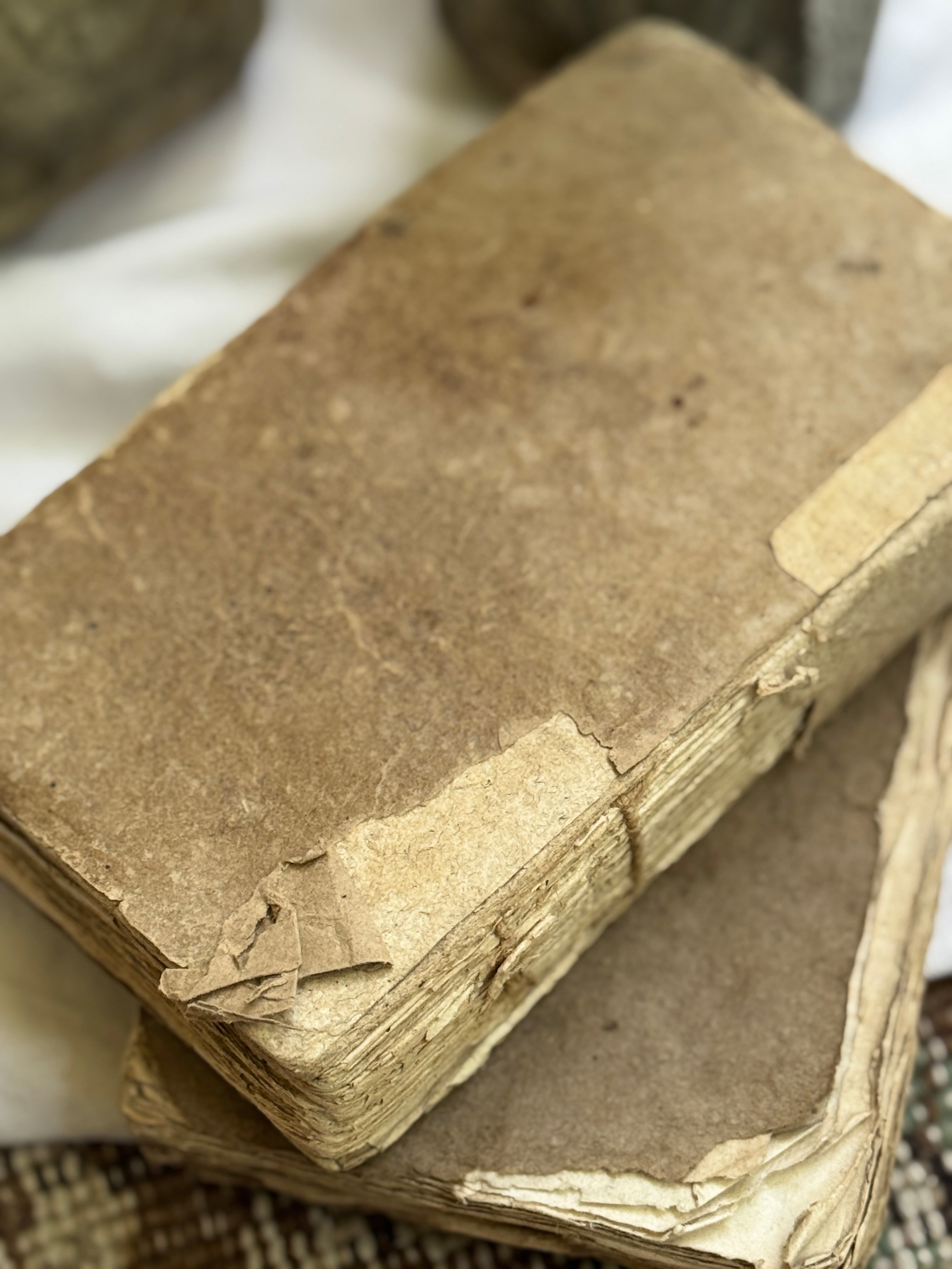 Pair of 18th-Century French Books, 1766 & 1774