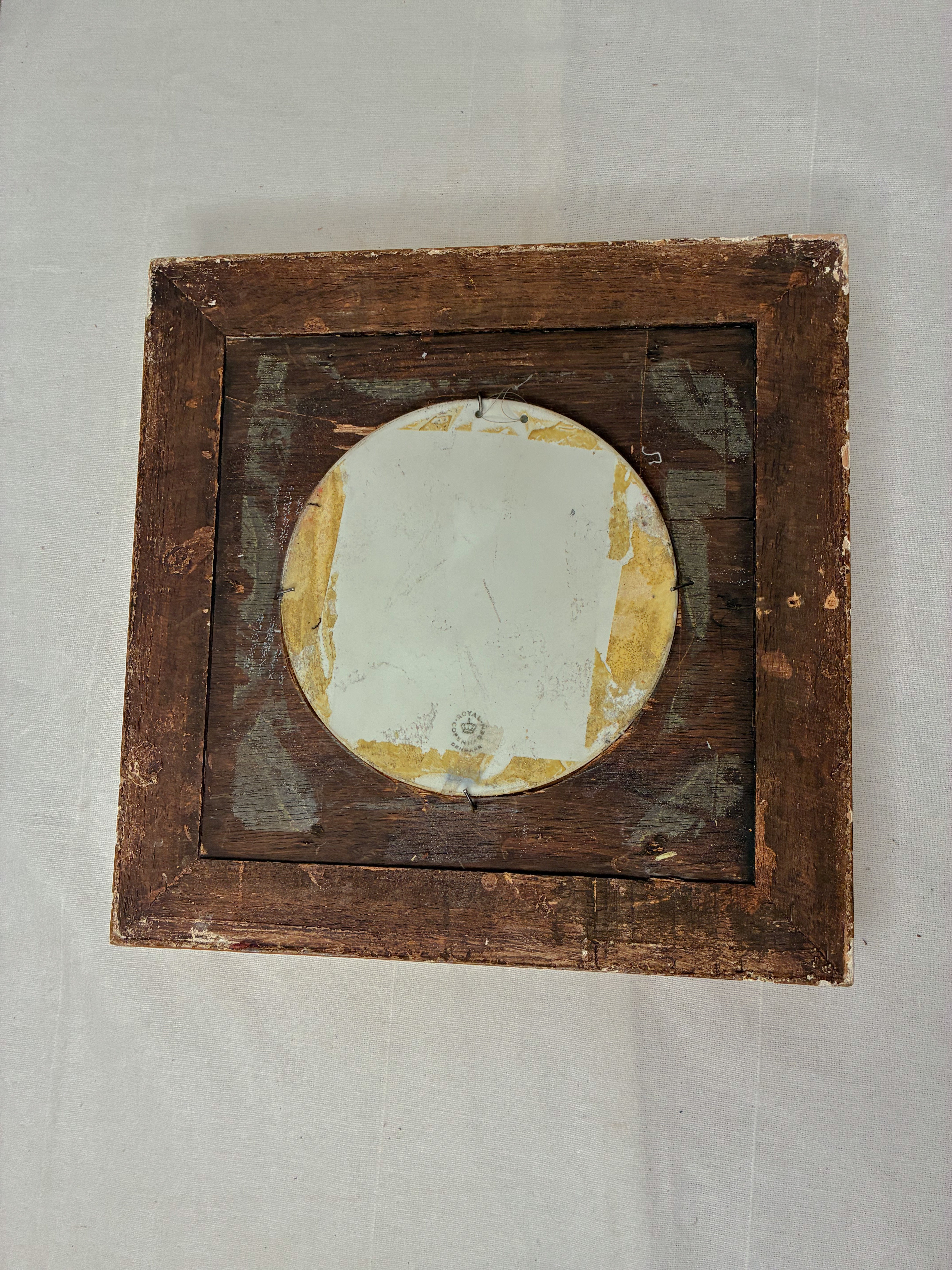 Bas Relief in Antique Gilt Frame
