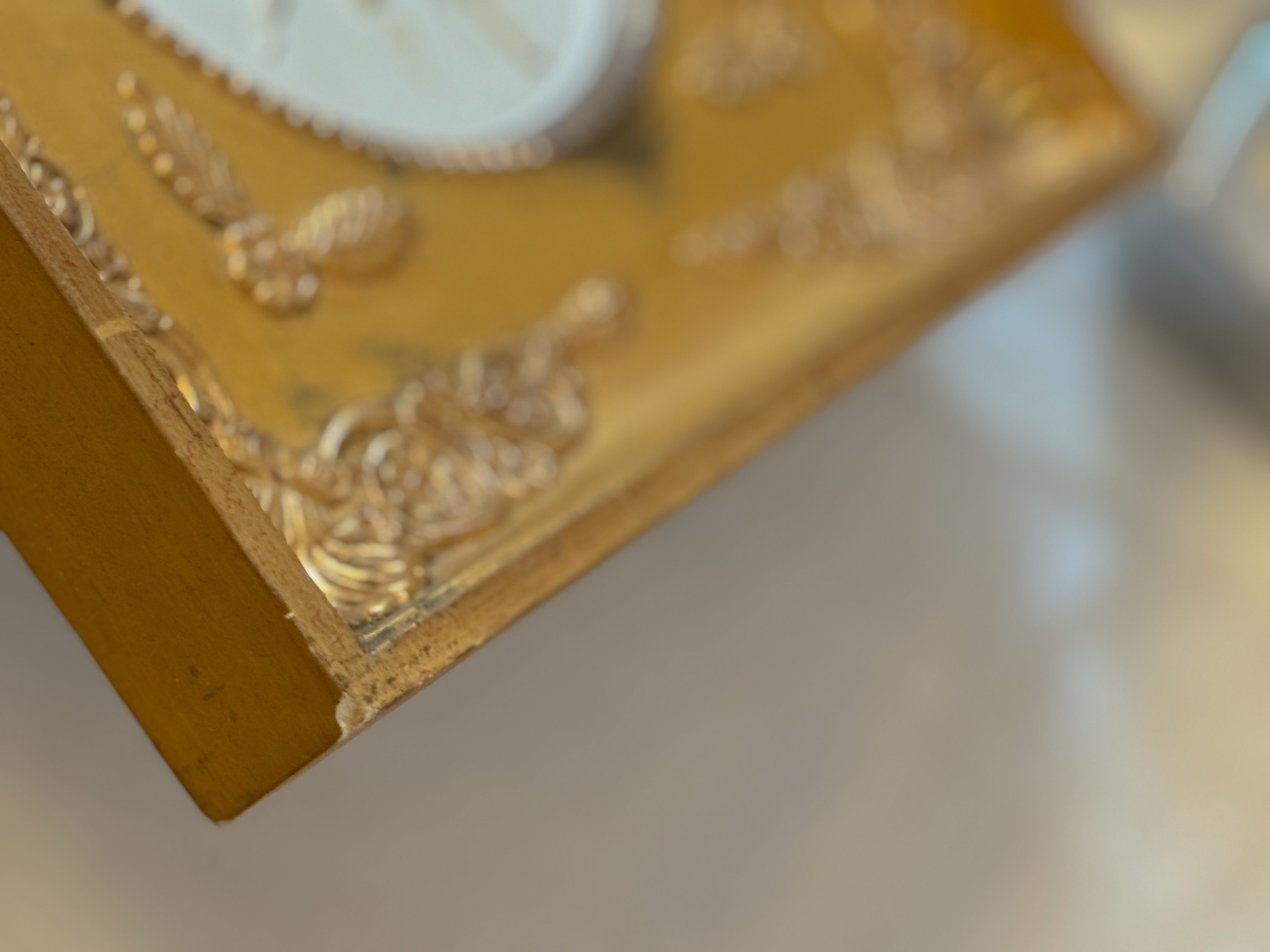 Bas Relief in Antique Gilt Frame