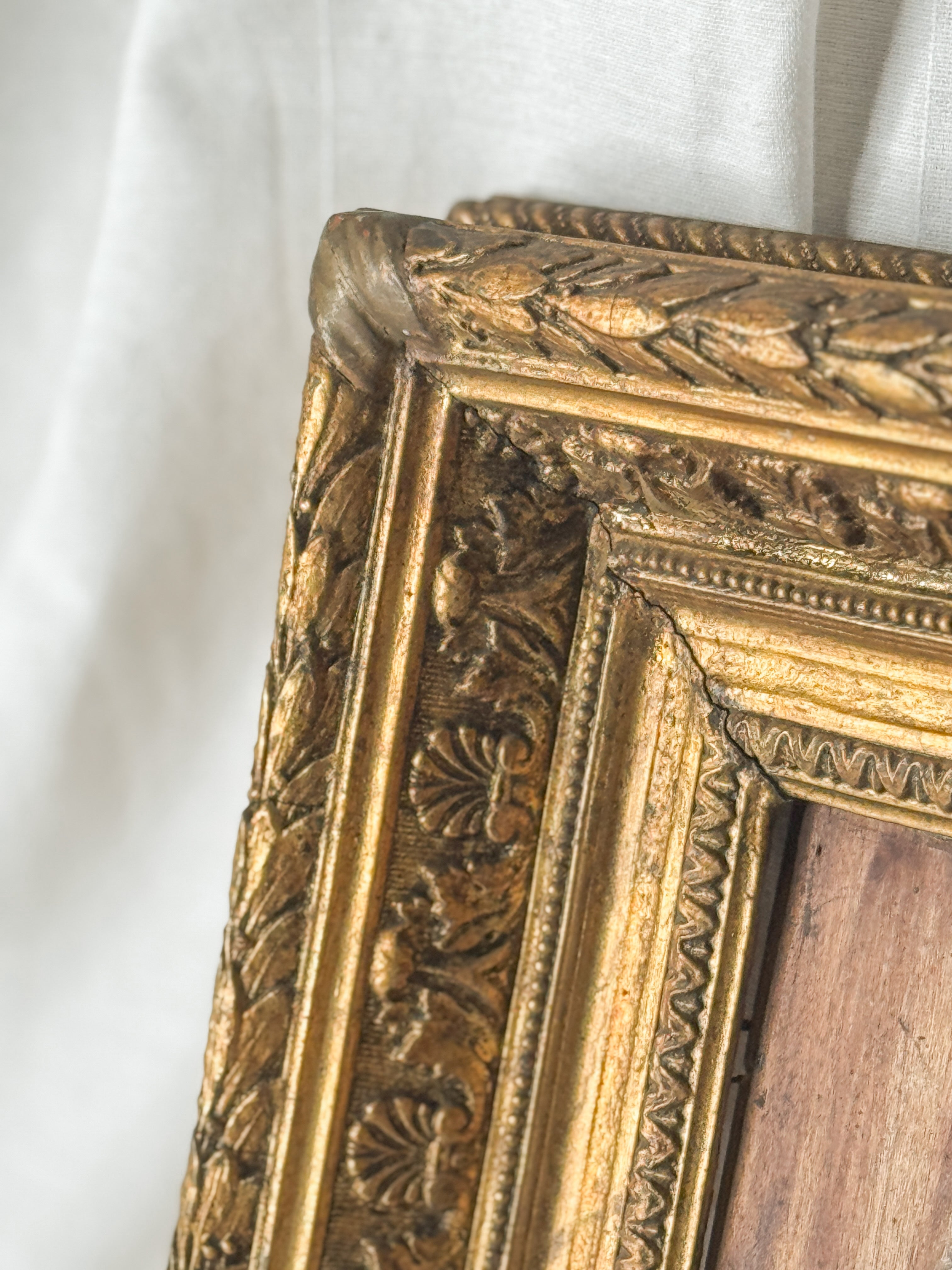 Antique Game Still Life Oil in Gilt Frame