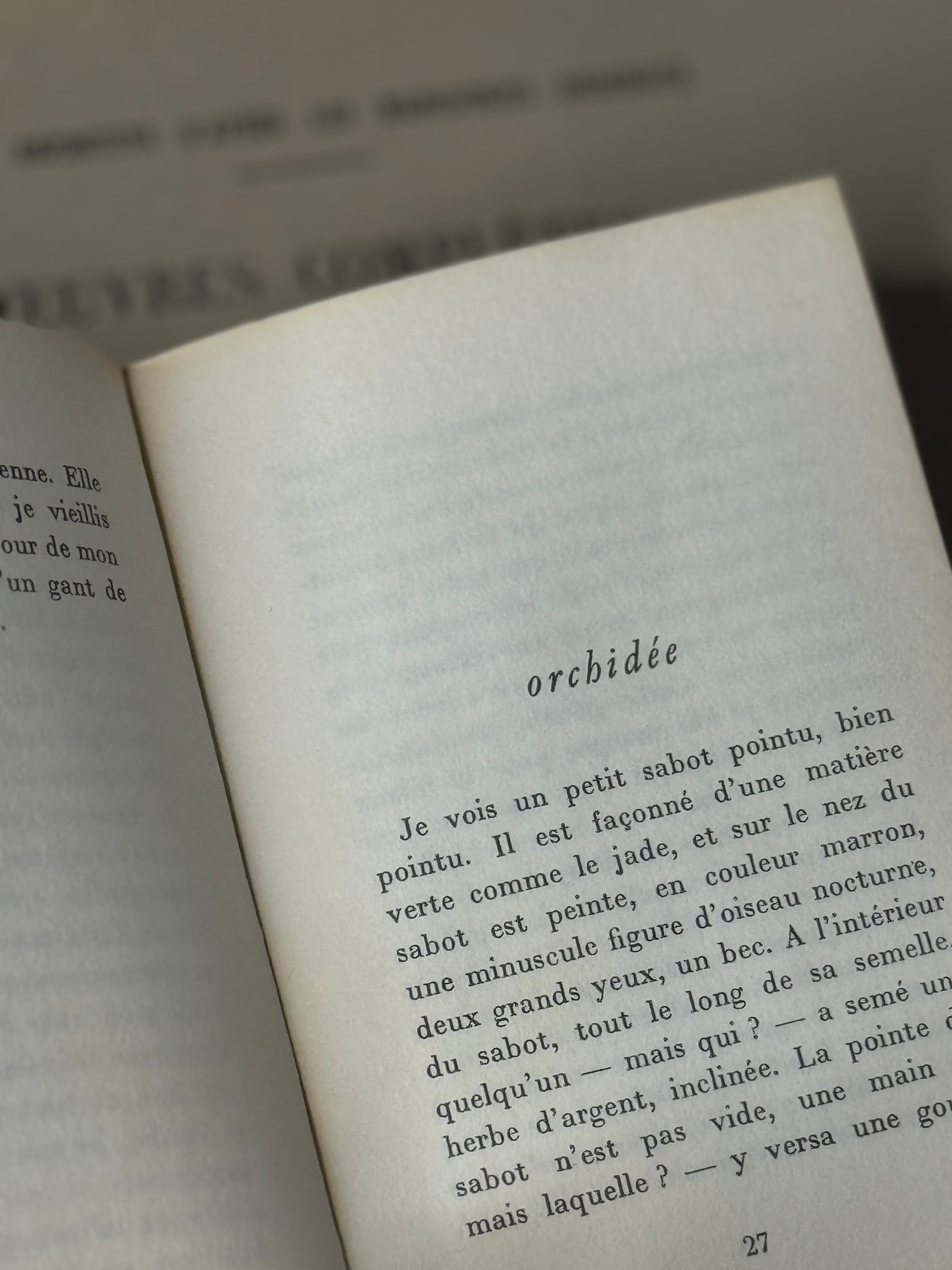 Vintage French Mini Book